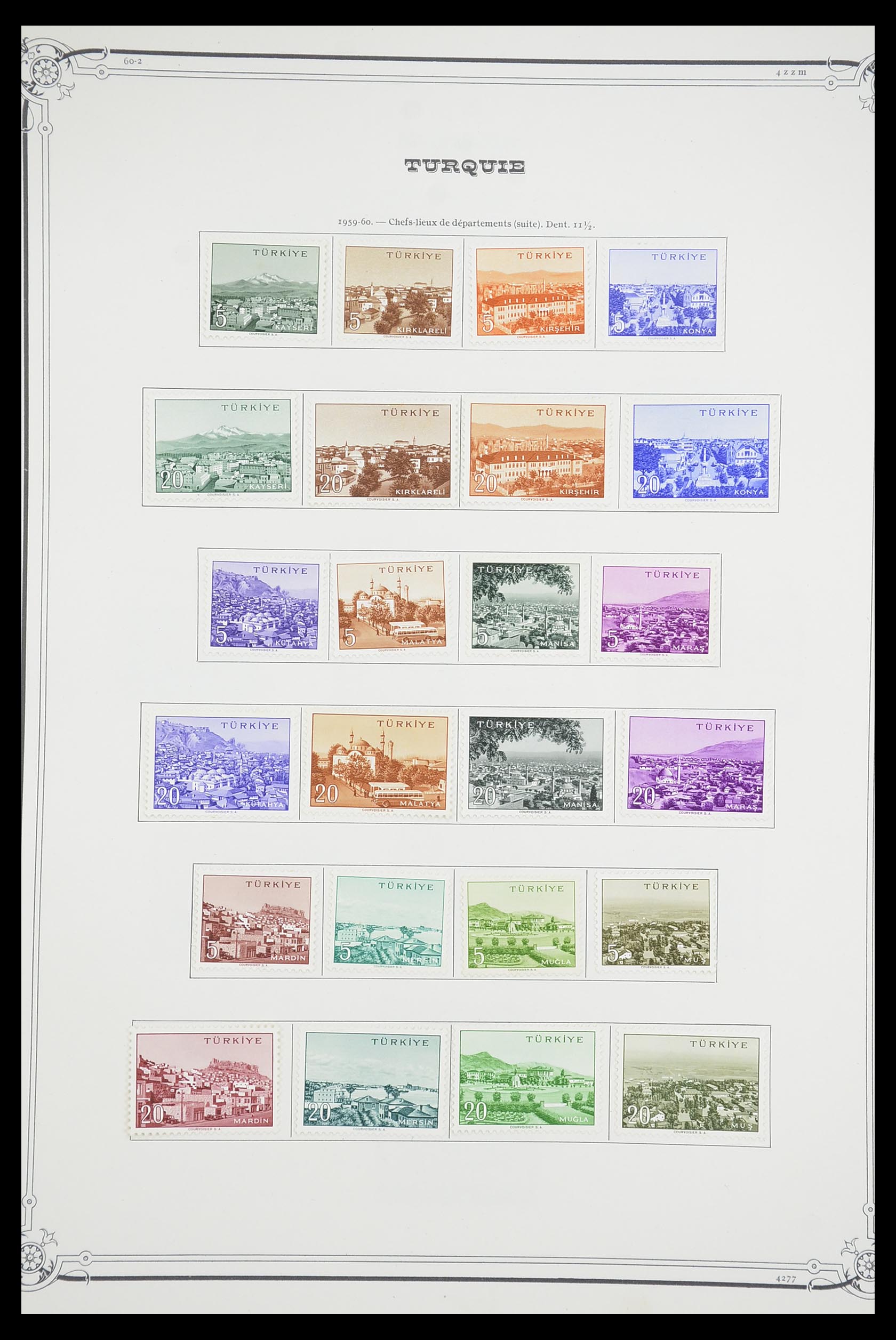 33691 069 - Postzegelverzameling 33691 Turkije 1865-1975.