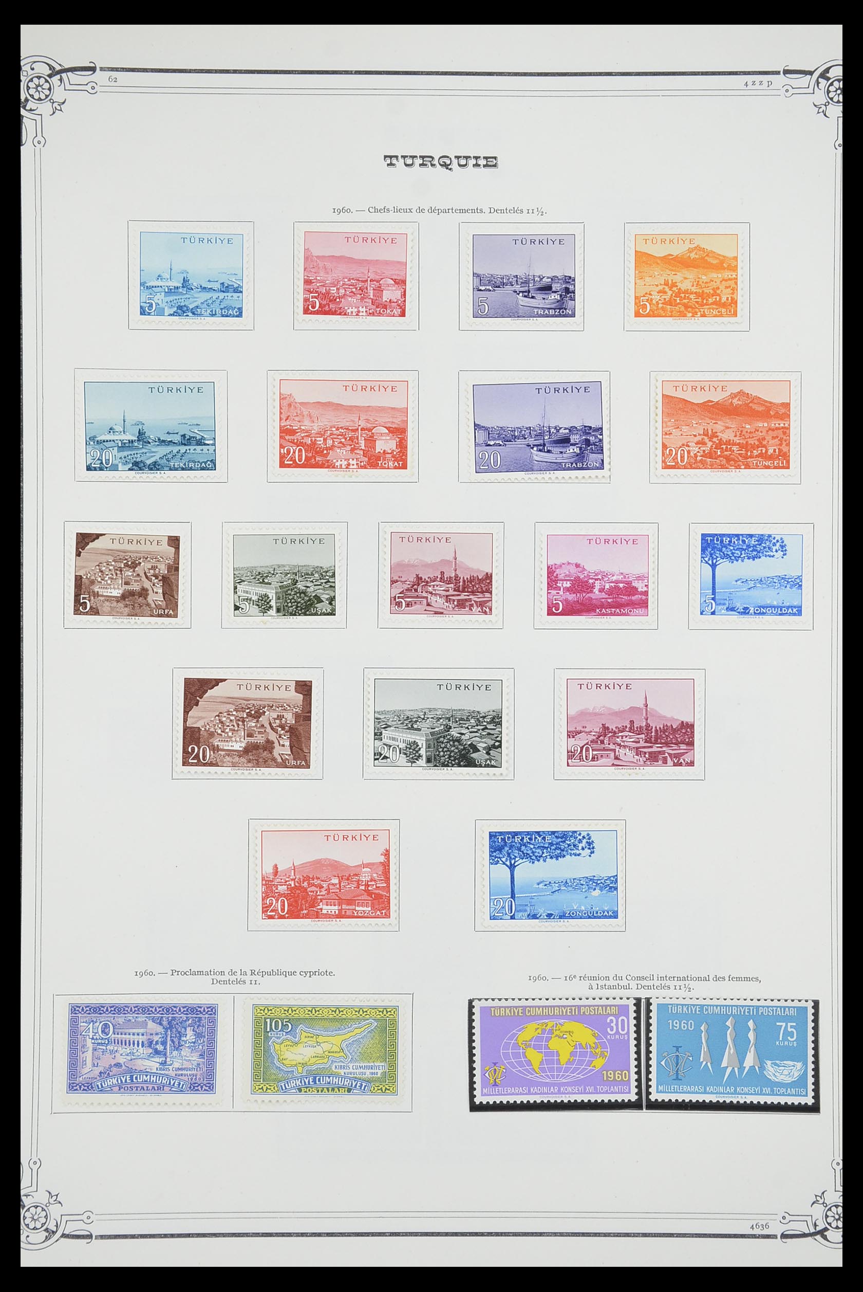 33691 072 - Stamp collection 33691 Turkey 1865-1975.