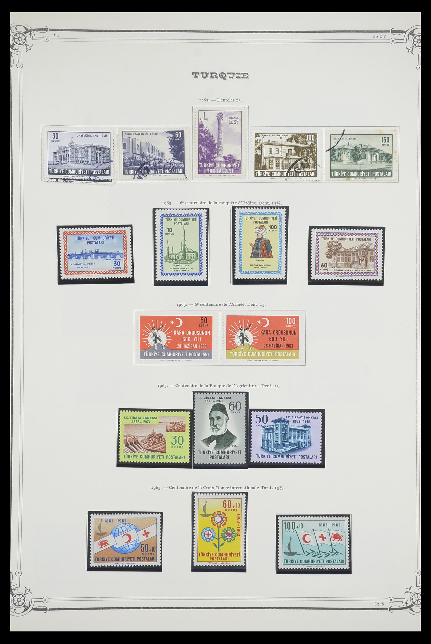 33691 078 - Stamp collection 33691 Turkey 1865-1975.