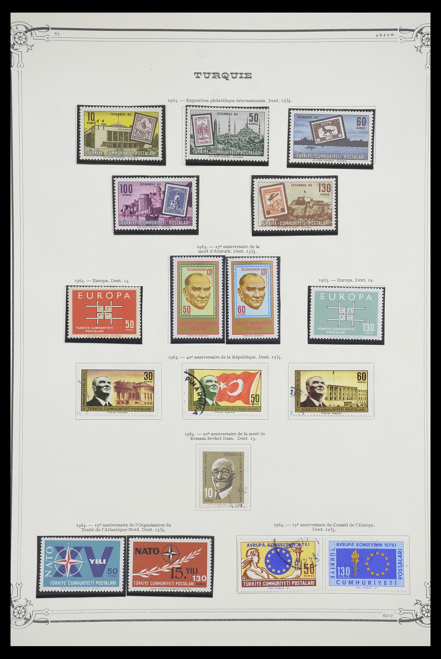 33691 079 - Stamp collection 33691 Turkey 1865-1975.