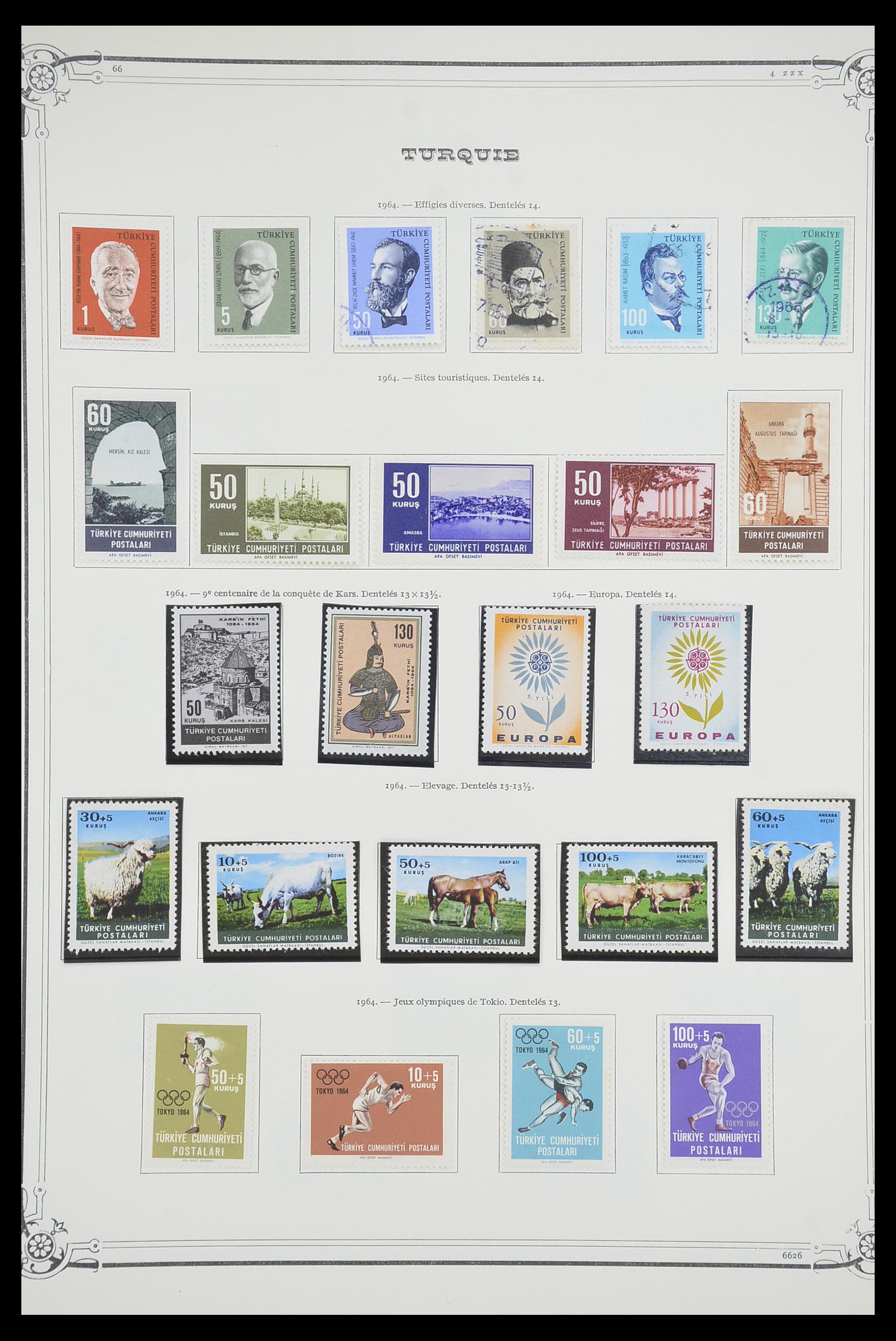 33691 080 - Stamp collection 33691 Turkey 1865-1975.