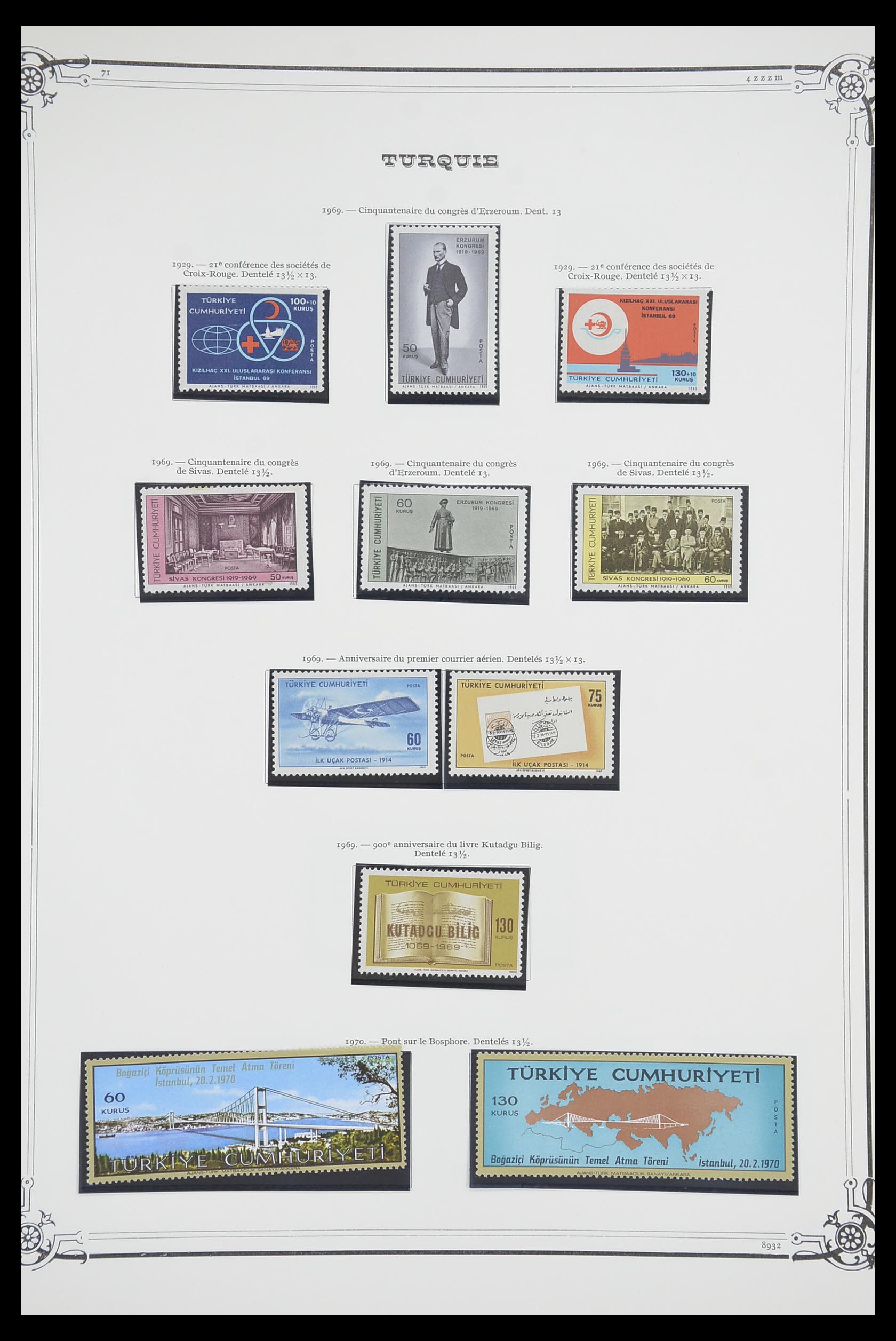 33691 094 - Postzegelverzameling 33691 Turkije 1865-1975.