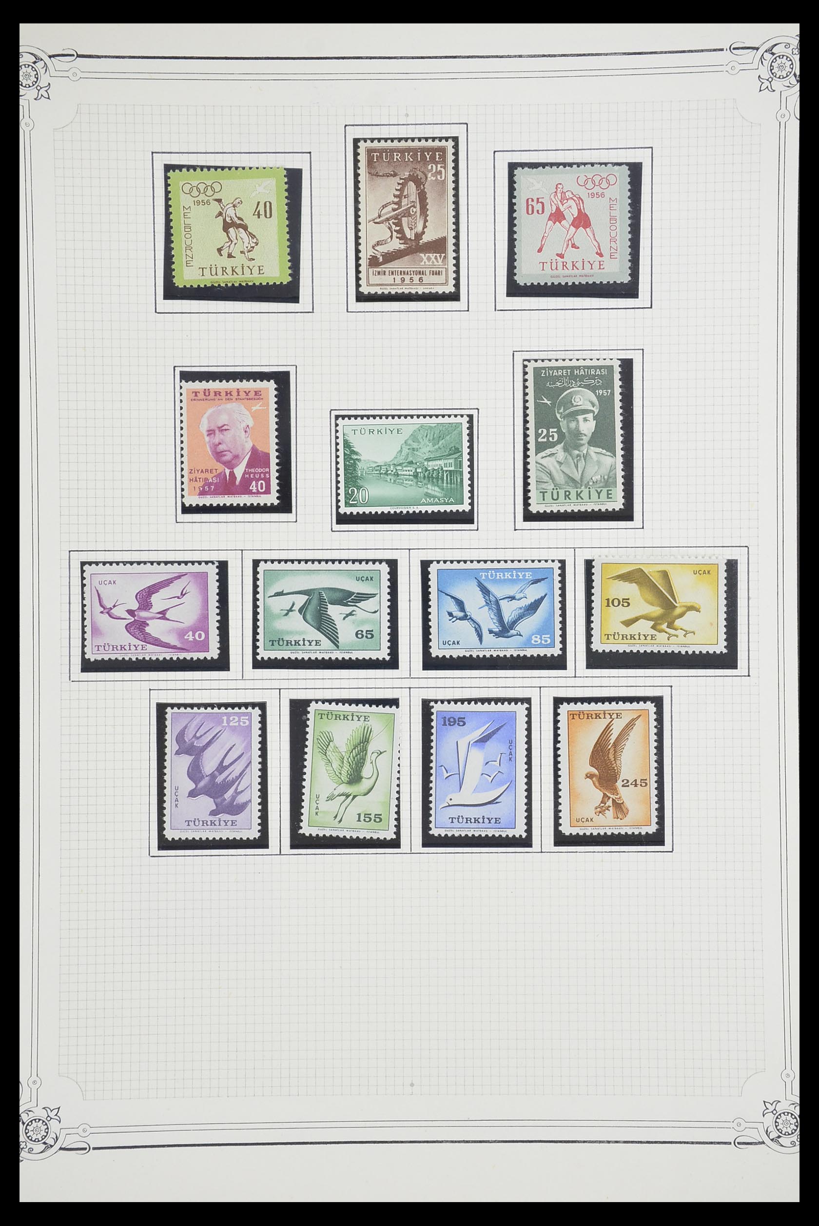33691 113 - Postzegelverzameling 33691 Turkije 1865-1975.