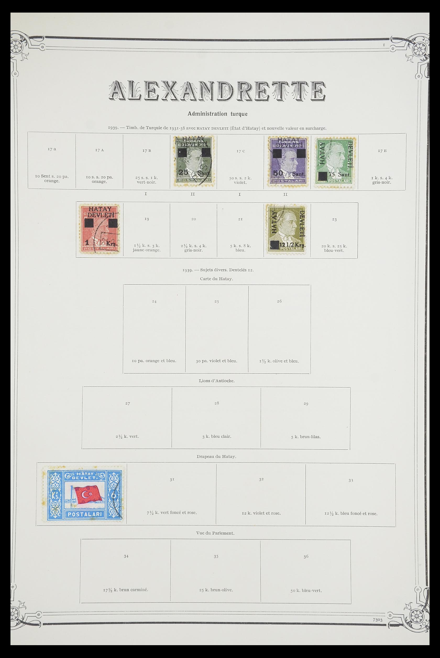 33691 114 - Postzegelverzameling 33691 Turkije 1865-1975.