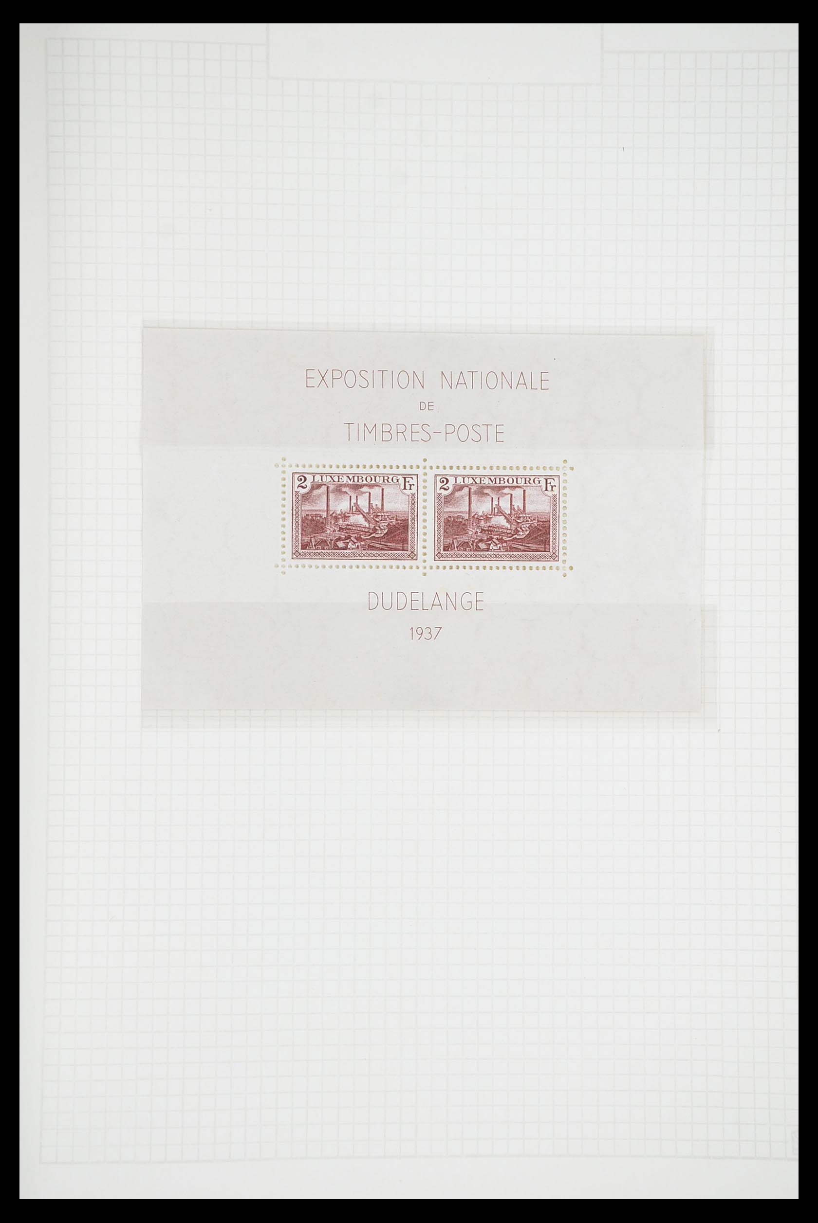 33693 073 - Stamp collection 33693 Luxembourg 1852-1973.