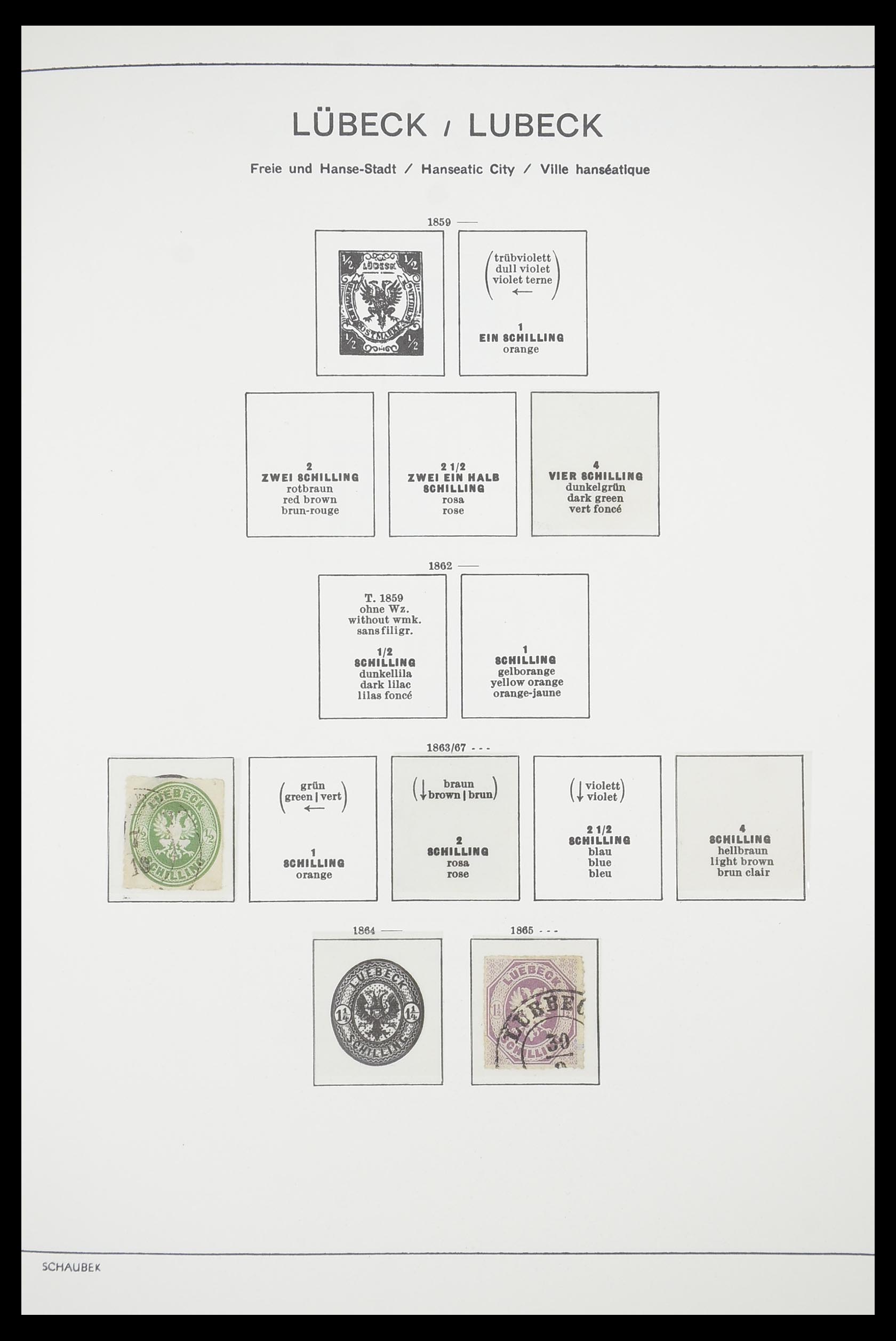 33694 011 - Postzegelverzameling 33694 Duitsland 1851-1946.