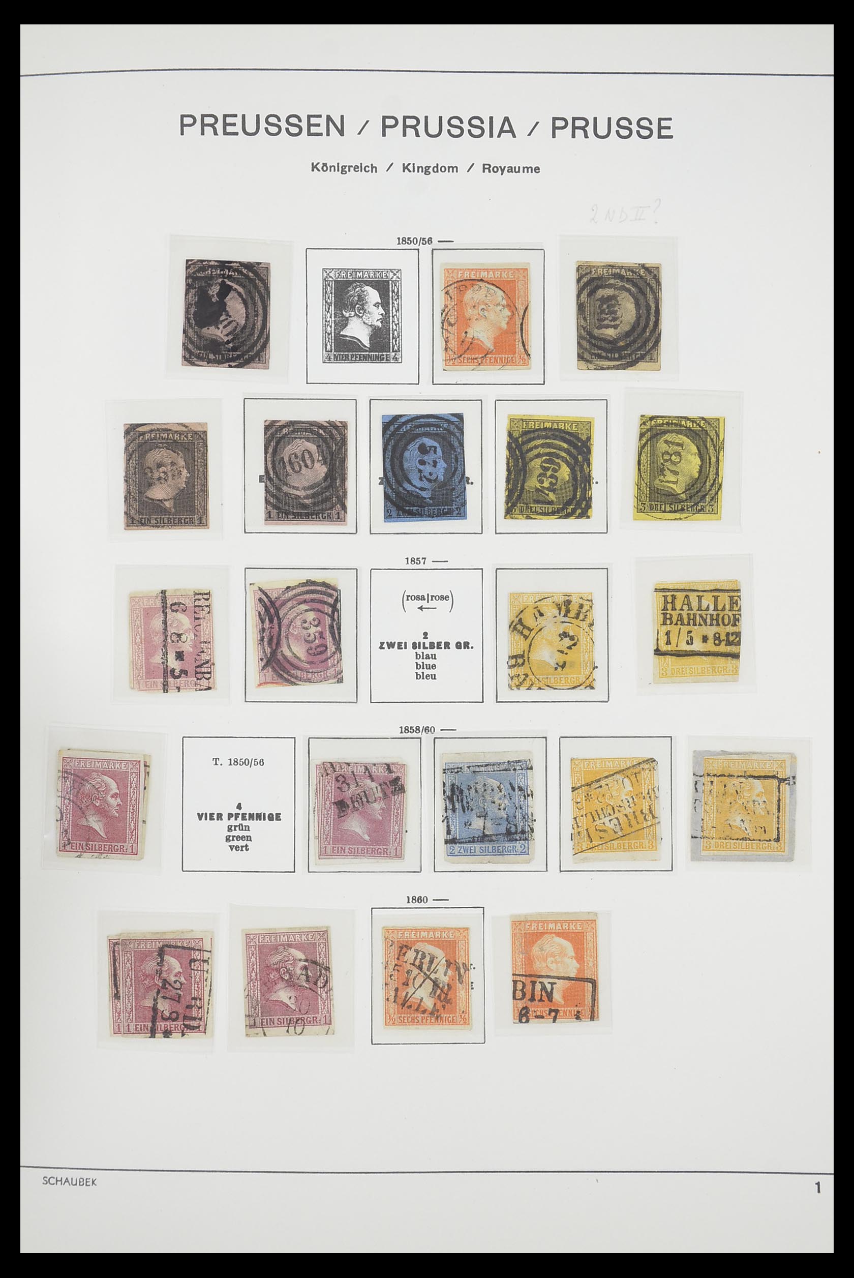 33694 016 - Stamp collection 33694 Germany 1851-1946.