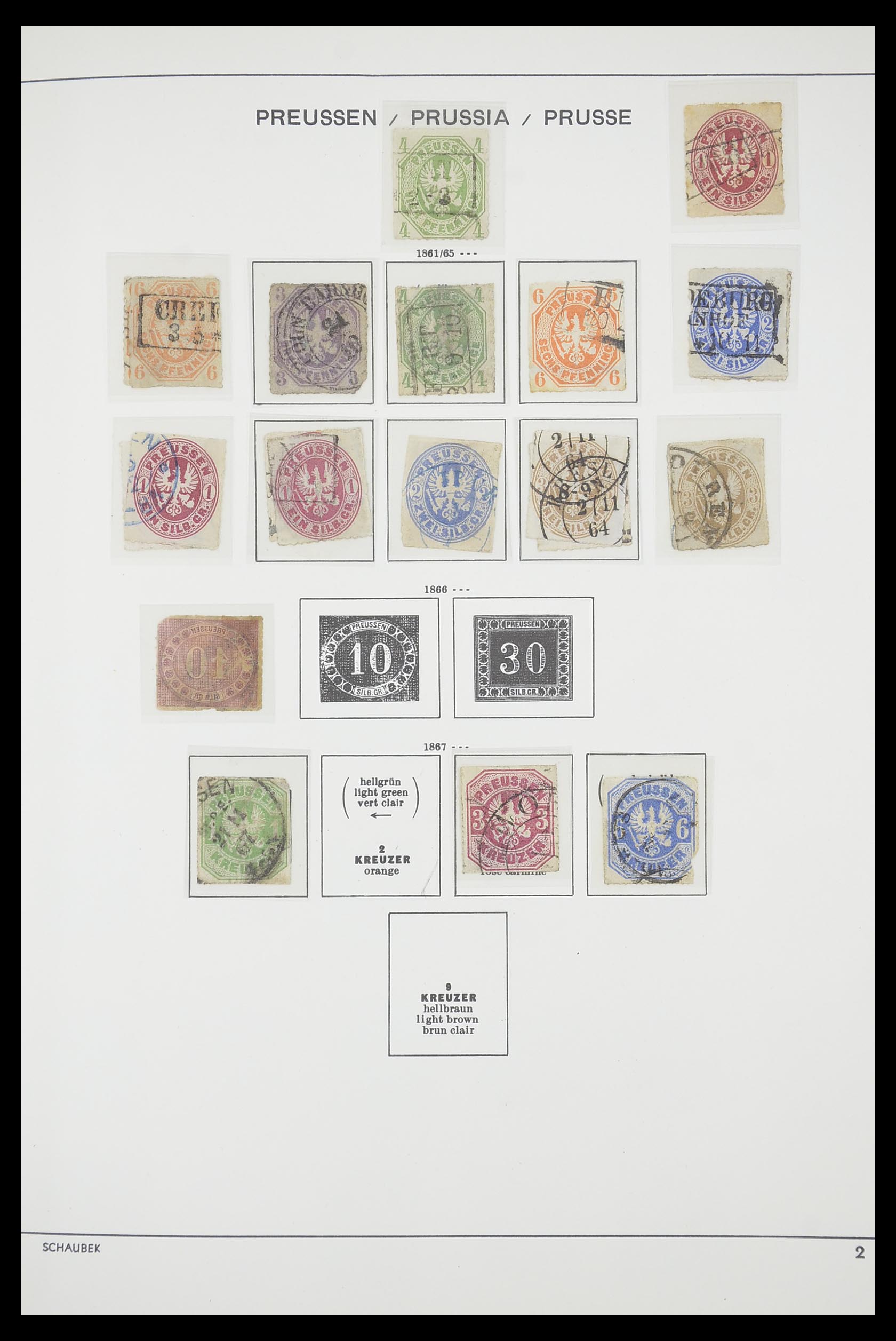33694 017 - Stamp collection 33694 Germany 1851-1946.