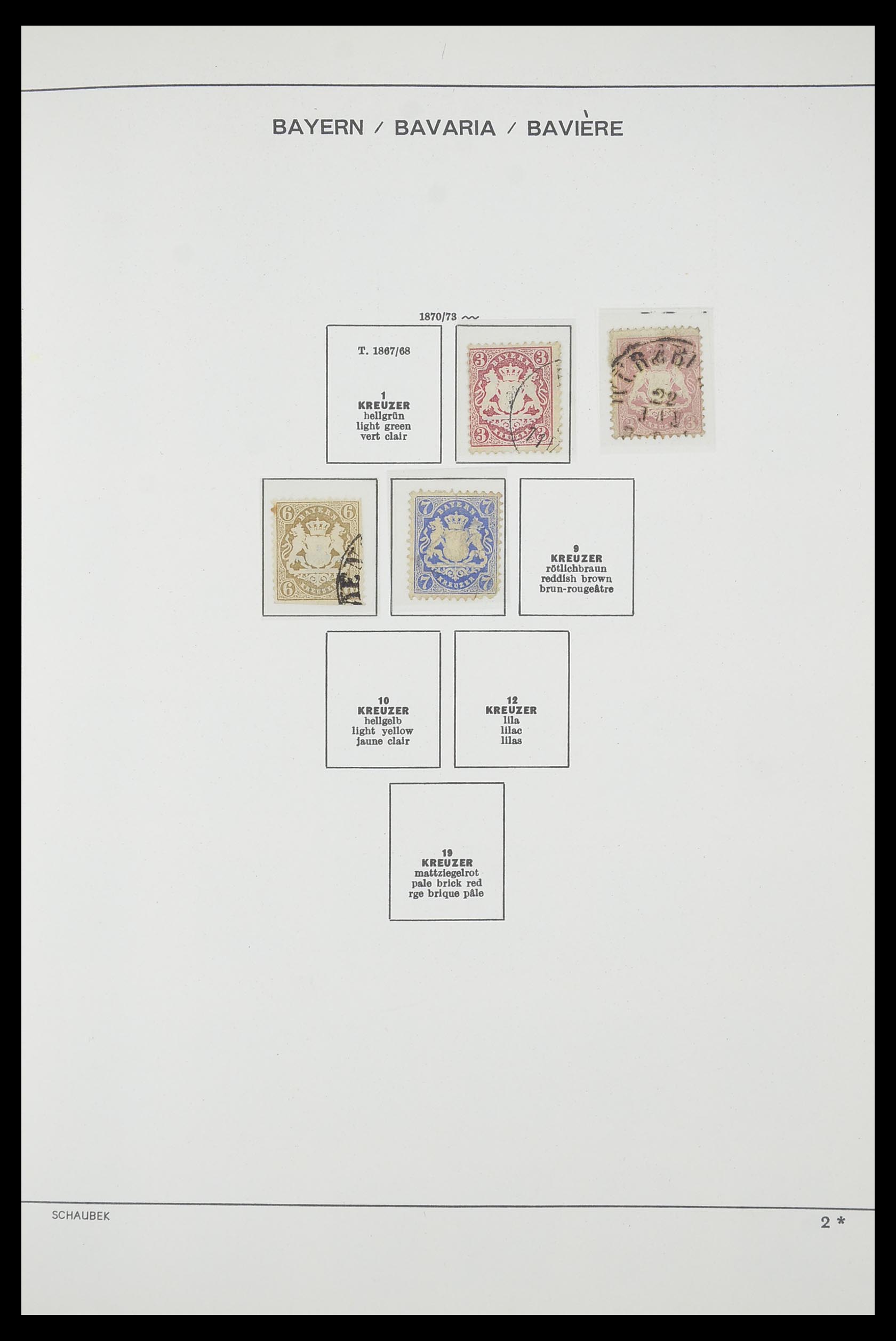33694 024 - Stamp collection 33694 Germany 1851-1946.