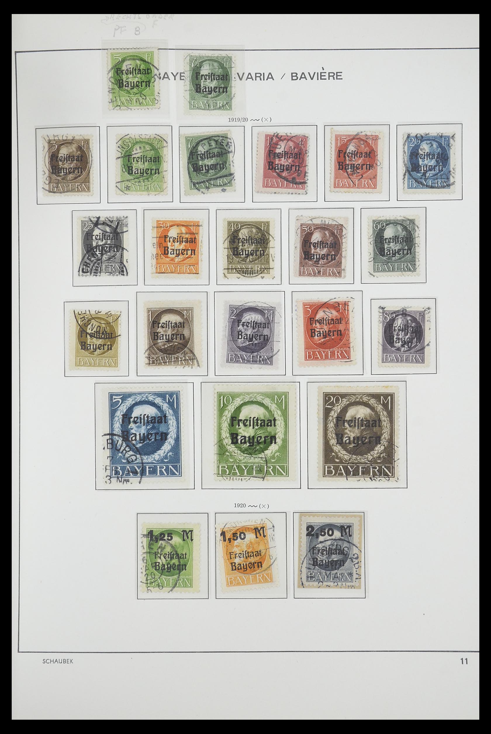 33694 035 - Stamp collection 33694 Germany 1851-1946.