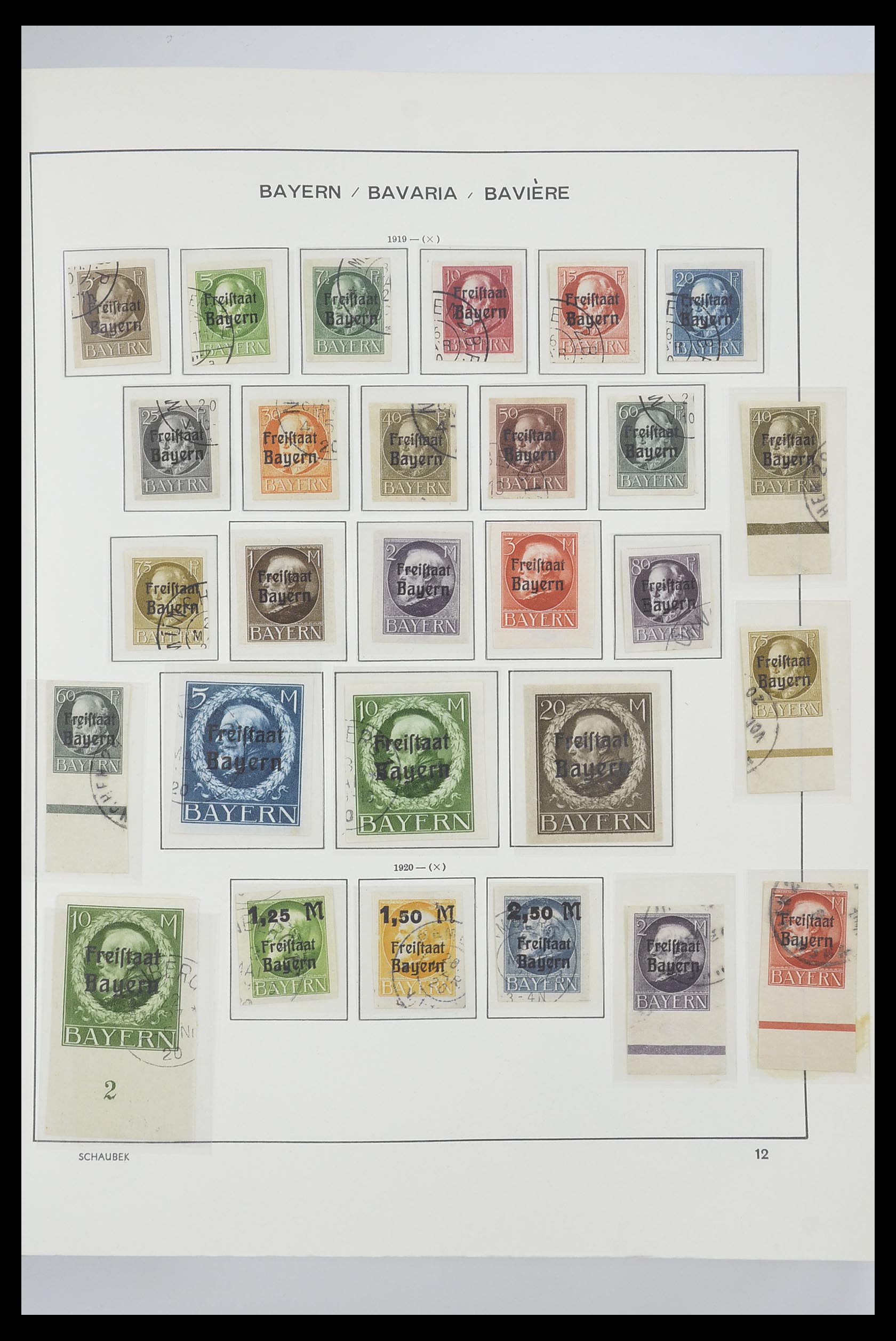 33694 036 - Stamp collection 33694 Germany 1851-1946.