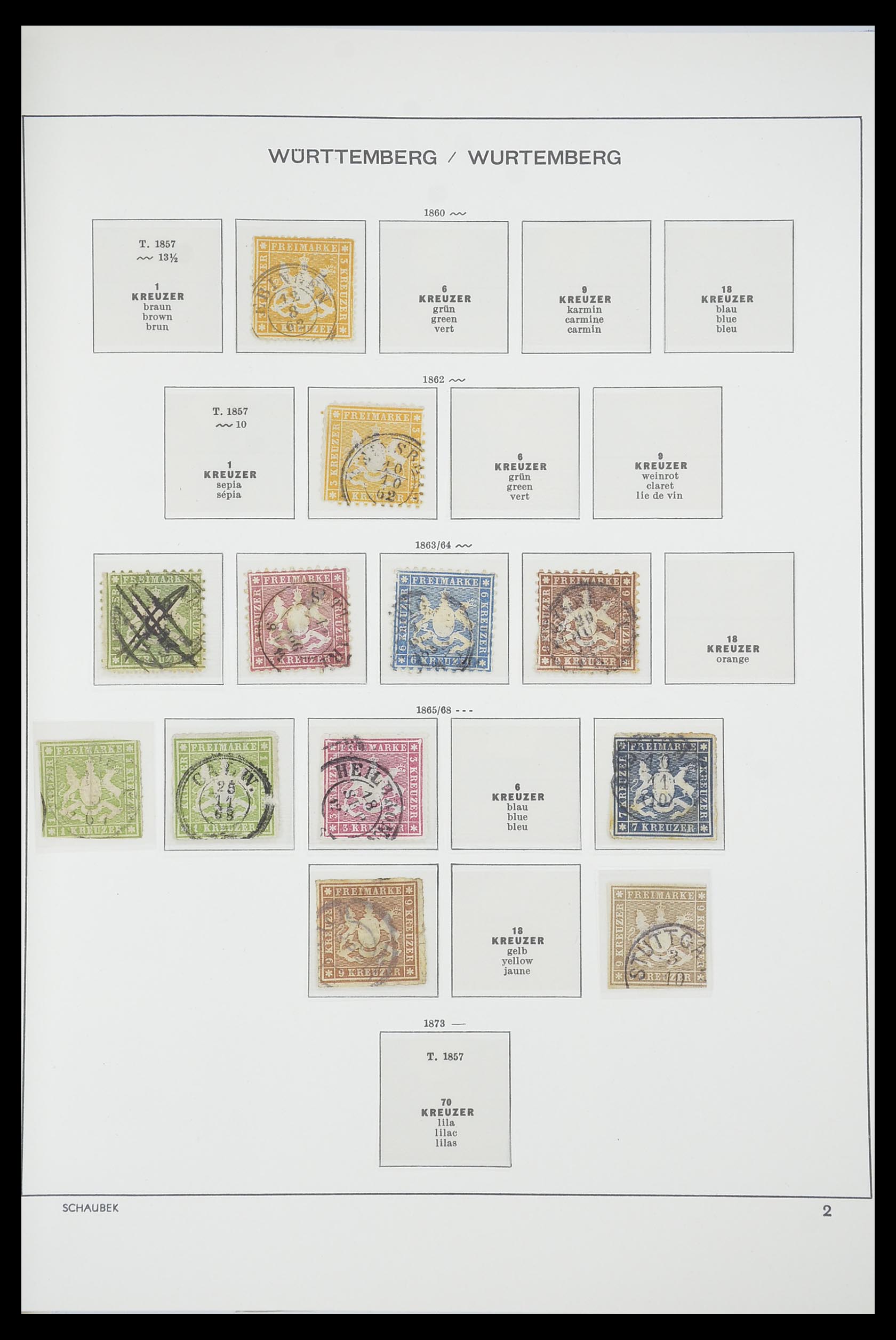 33694 045 - Stamp collection 33694 Germany 1851-1946.