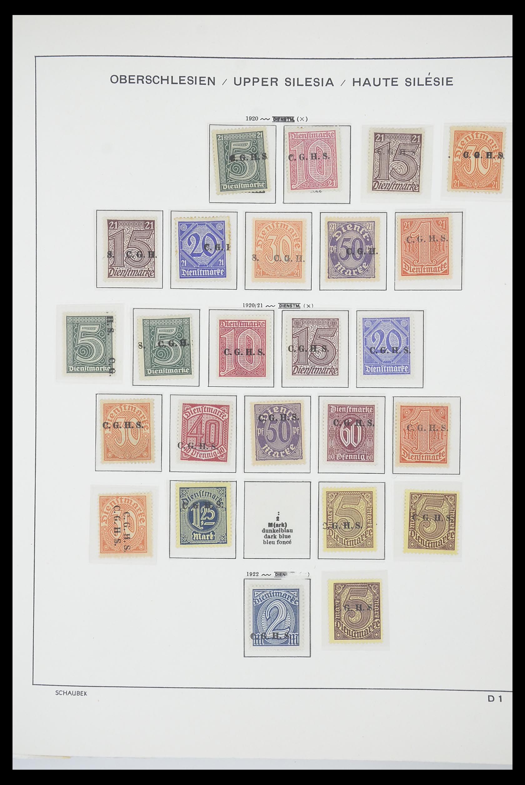33694 081 - Stamp collection 33694 Germany 1851-1946.