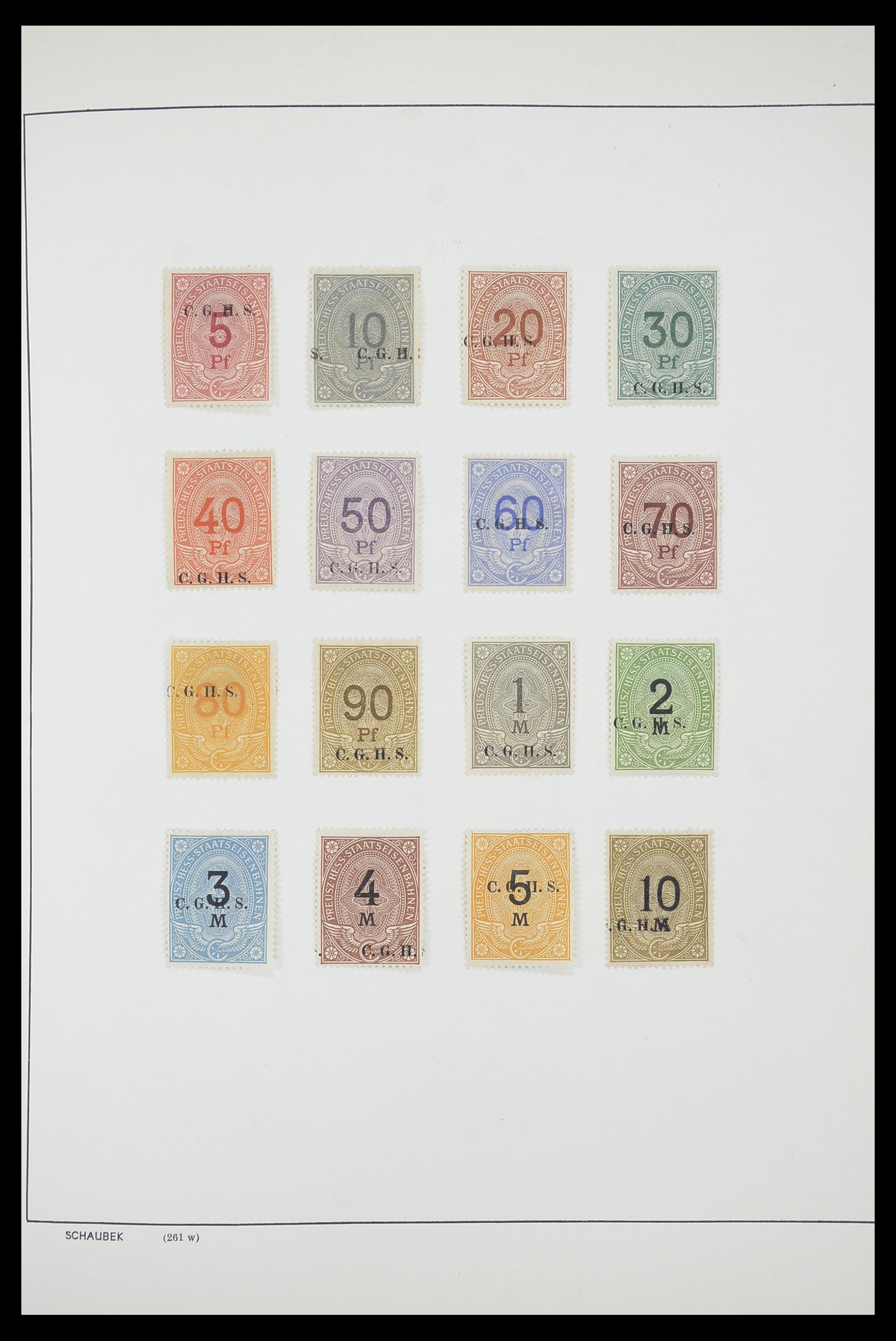 33694 086 - Stamp collection 33694 Germany 1851-1946.