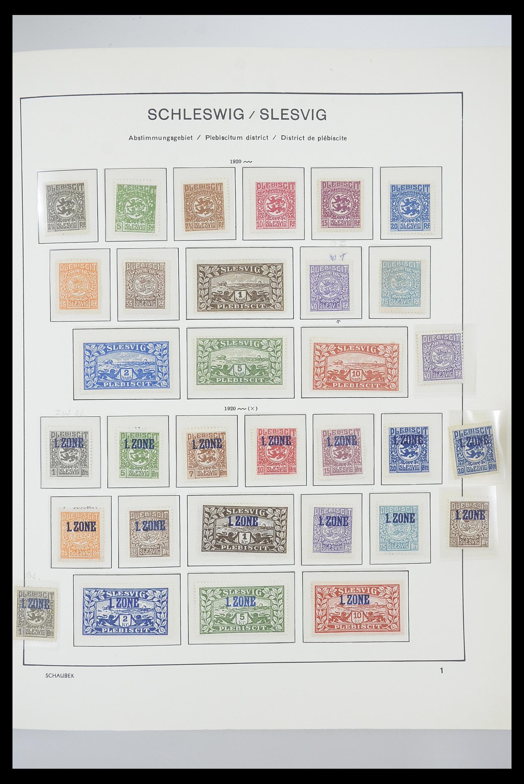 33694 087 - Stamp collection 33694 Germany 1851-1946.