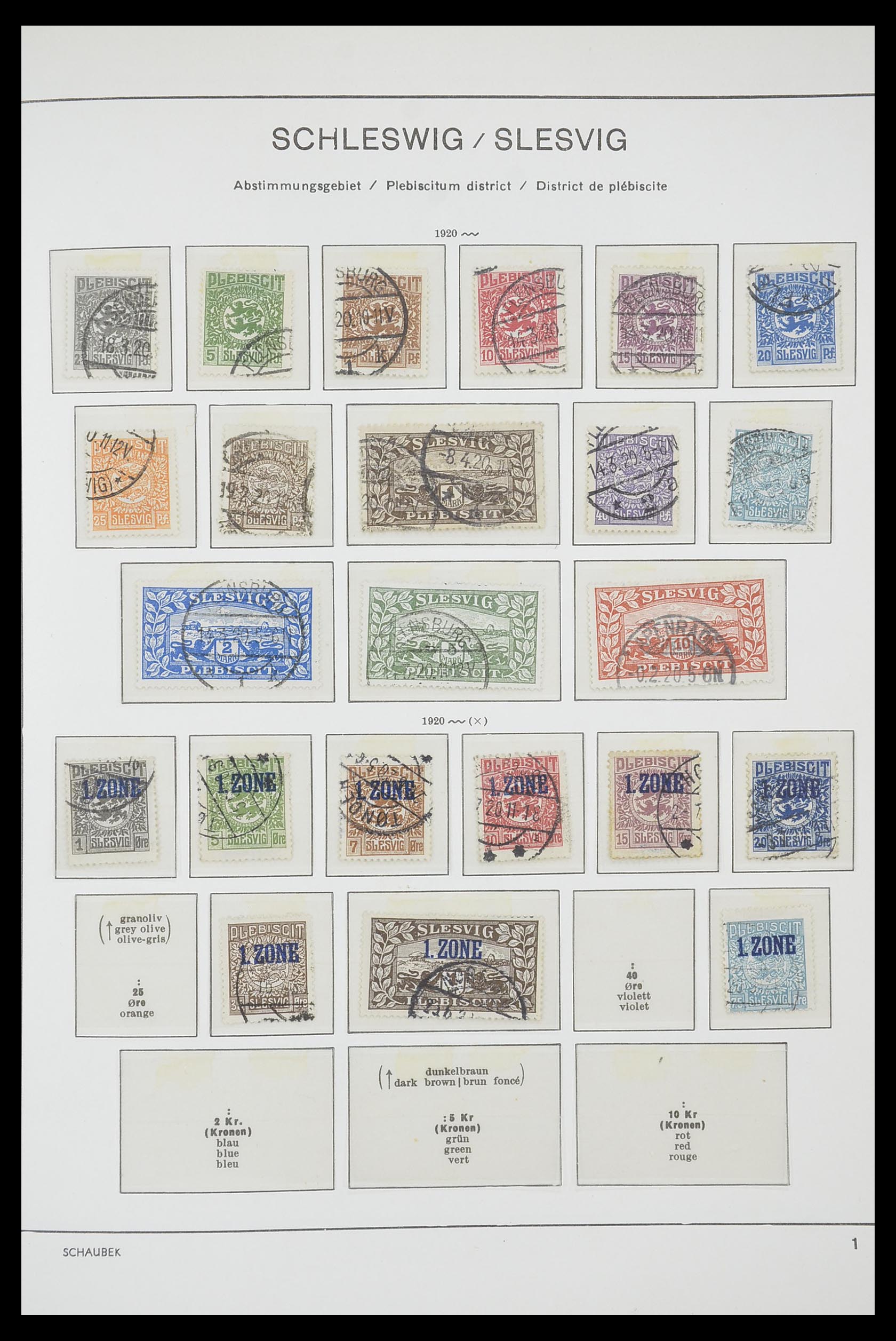 33694 088 - Stamp collection 33694 Germany 1851-1946.