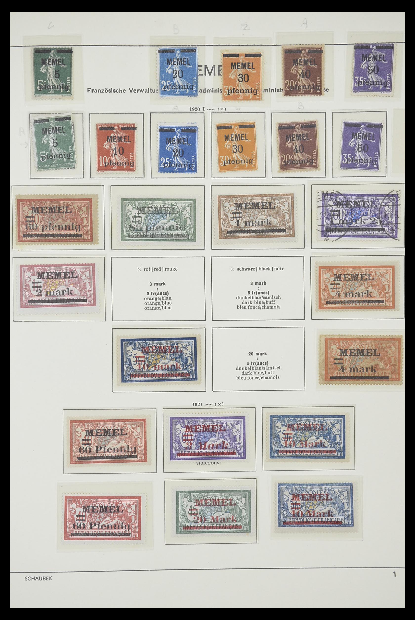 33694 089 - Stamp collection 33694 Germany 1851-1946.
