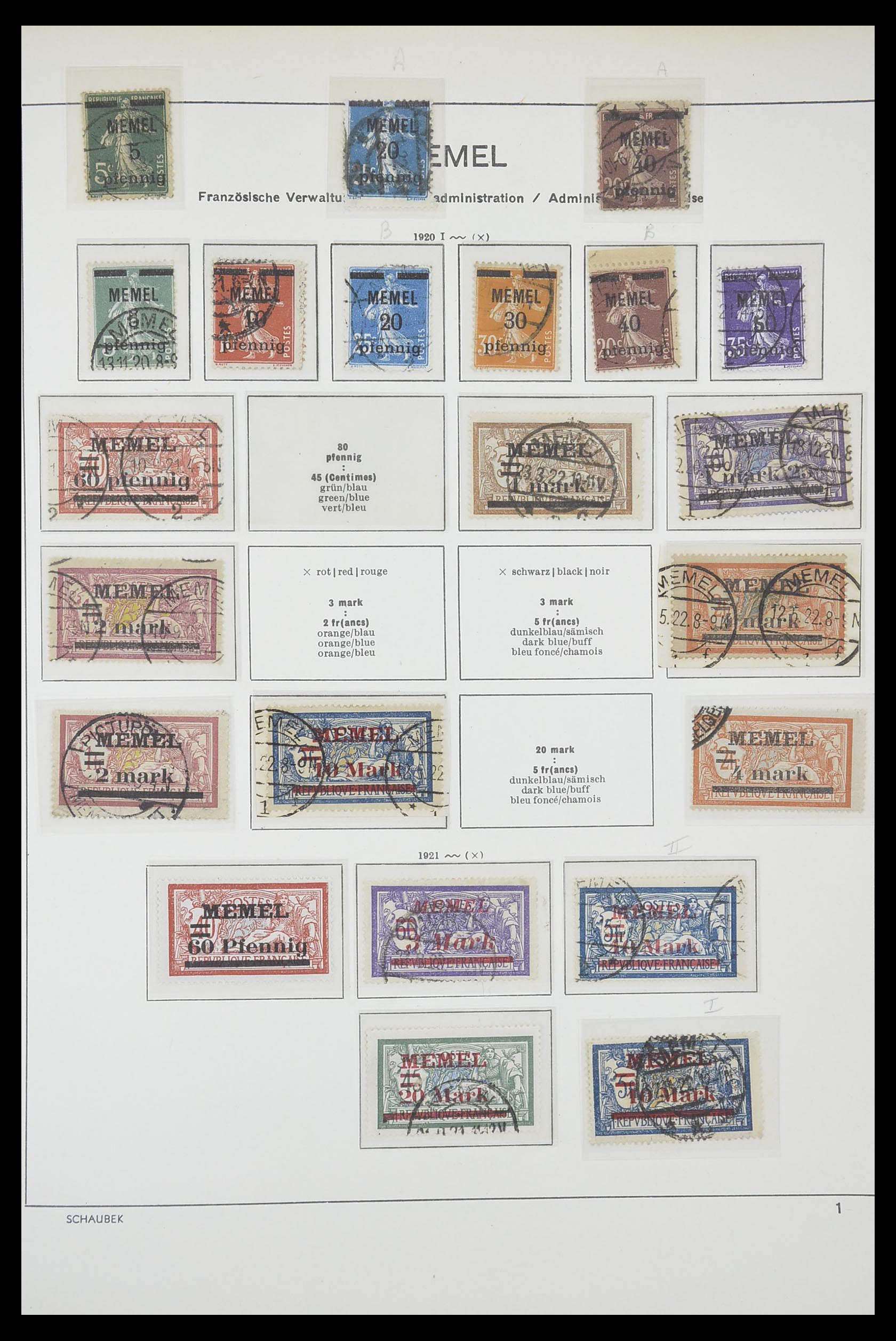 33694 090 - Stamp collection 33694 Germany 1851-1946.