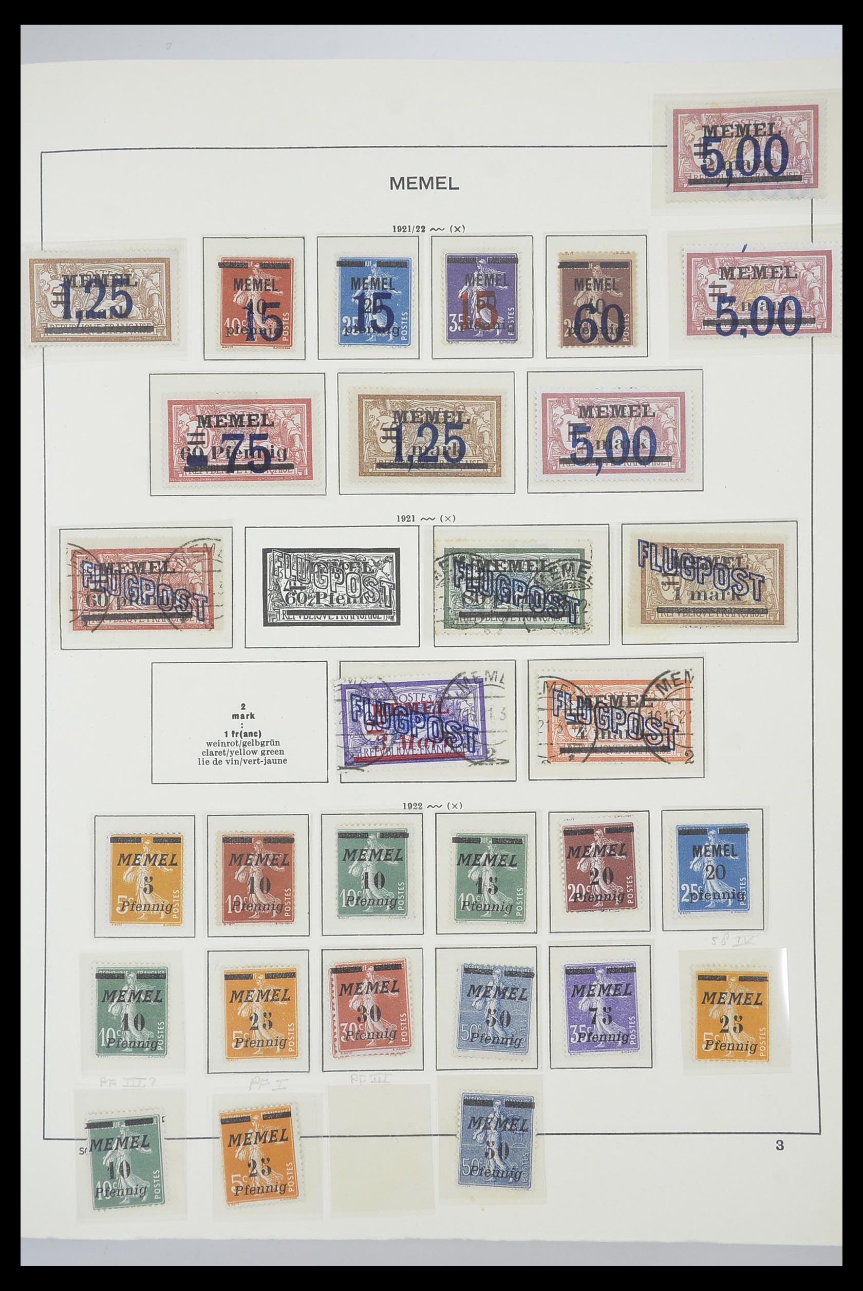 33694 093 - Stamp collection 33694 Germany 1851-1946.