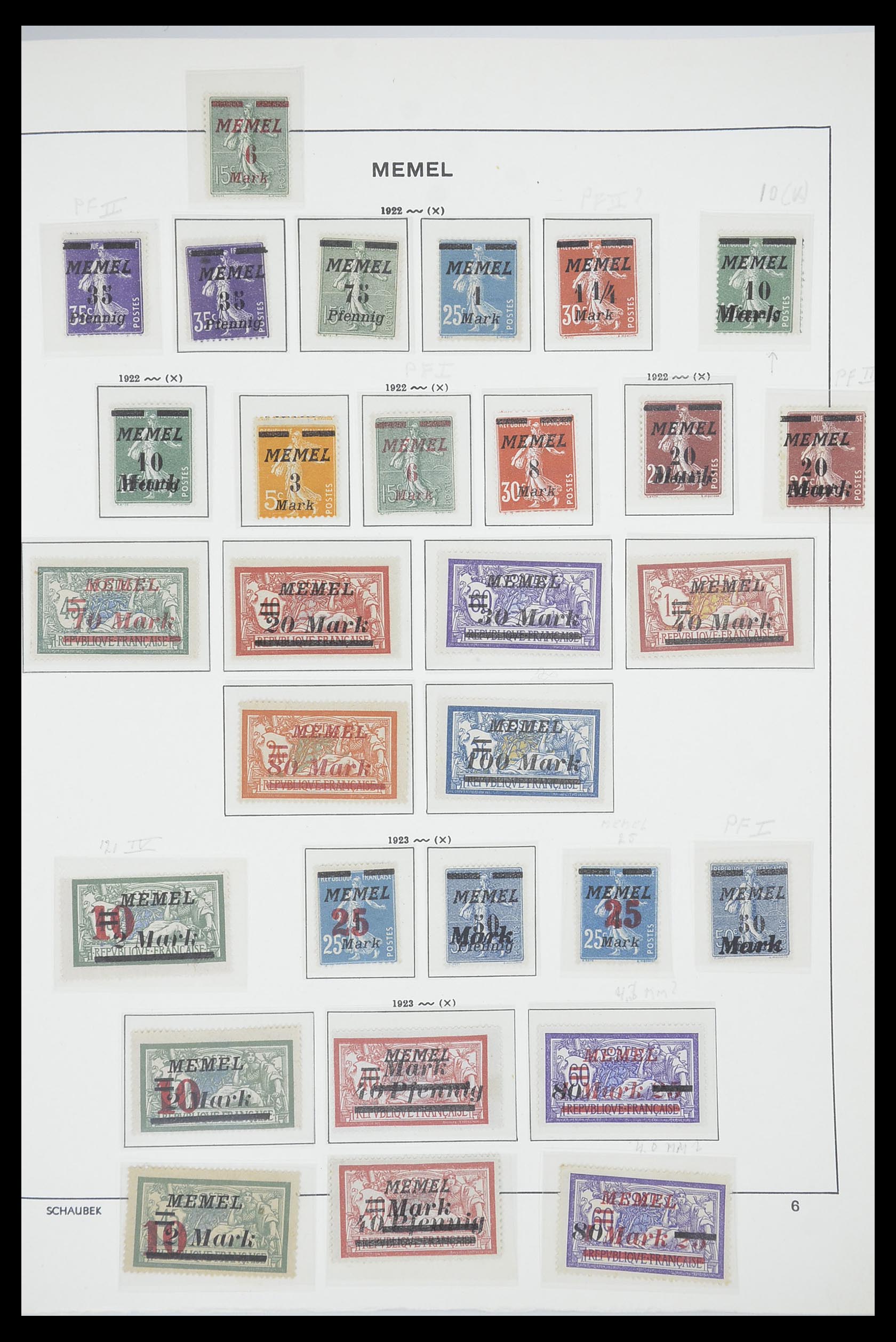 33694 099 - Stamp collection 33694 Germany 1851-1946.