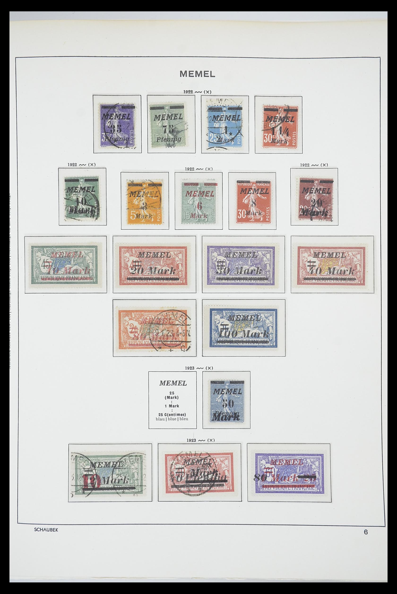 33694 100 - Postzegelverzameling 33694 Duitsland 1851-1946.