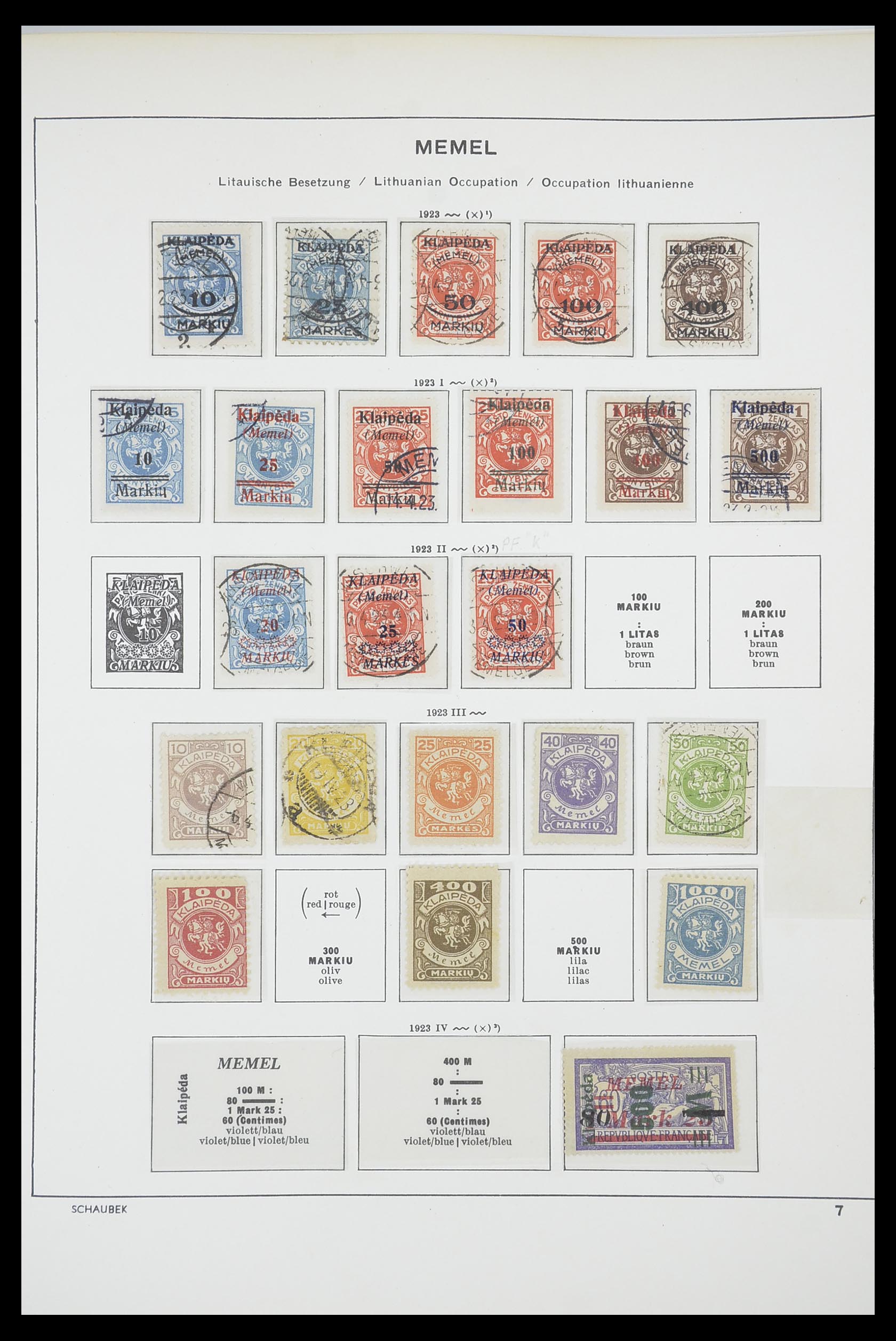 33694 102 - Postzegelverzameling 33694 Duitsland 1851-1946.