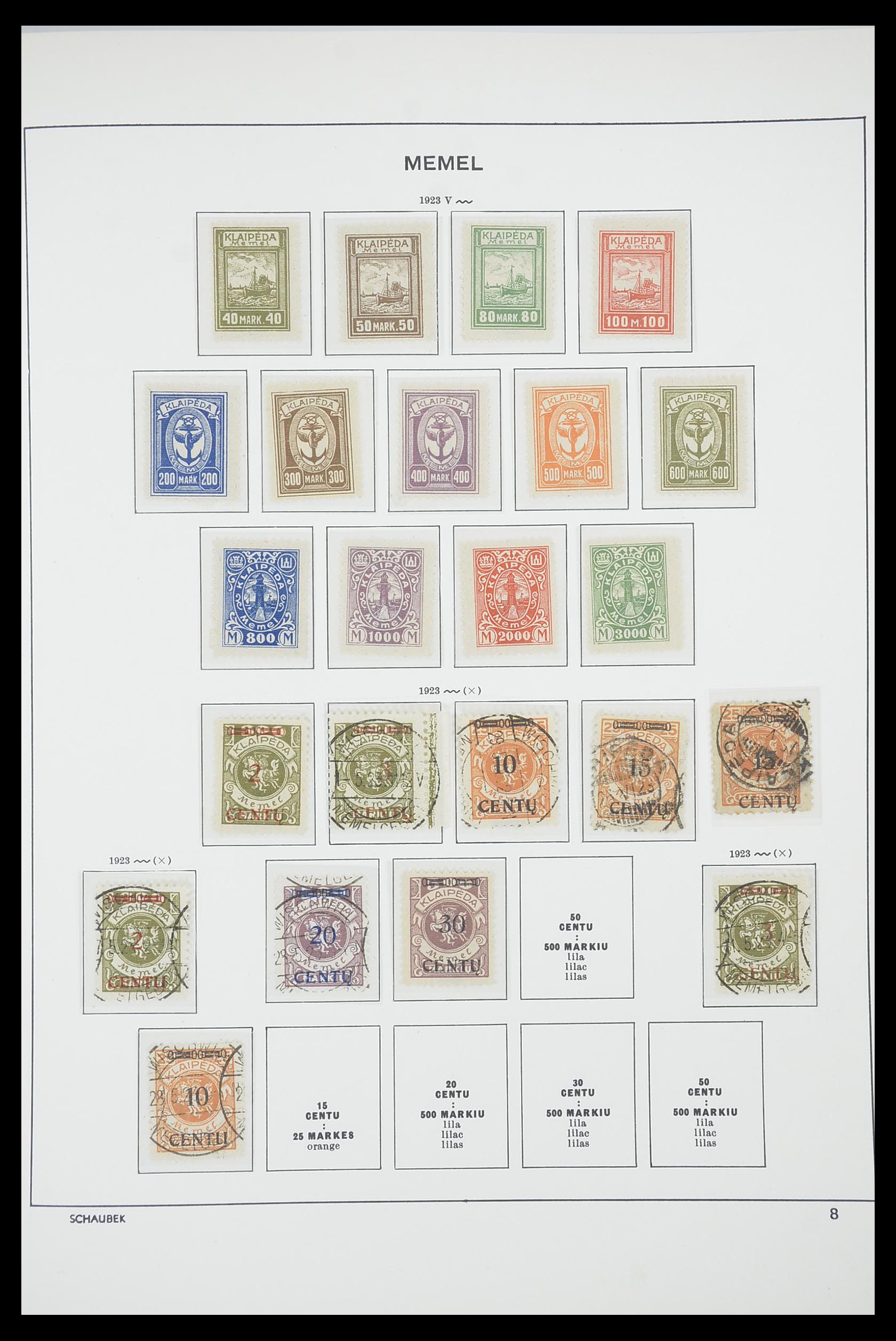 33694 103 - Postzegelverzameling 33694 Duitsland 1851-1946.