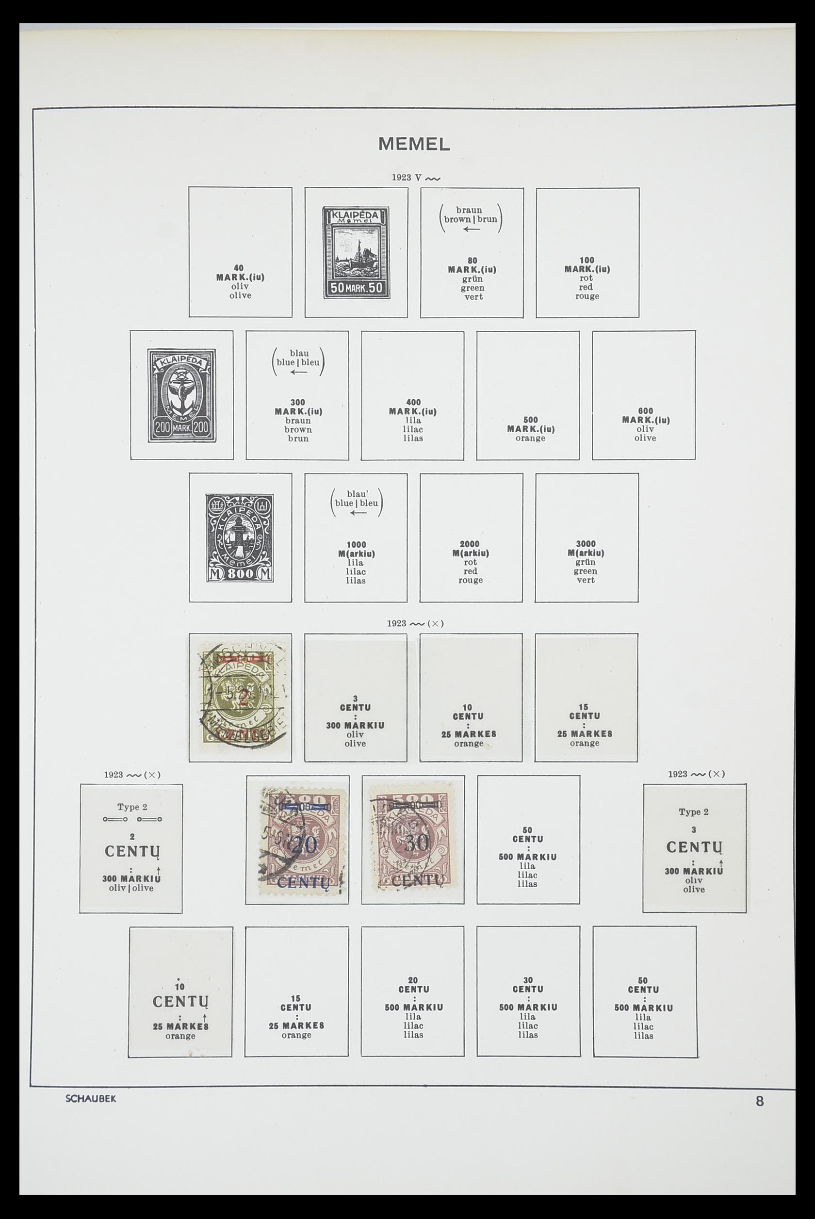 33694 104 - Postzegelverzameling 33694 Duitsland 1851-1946.