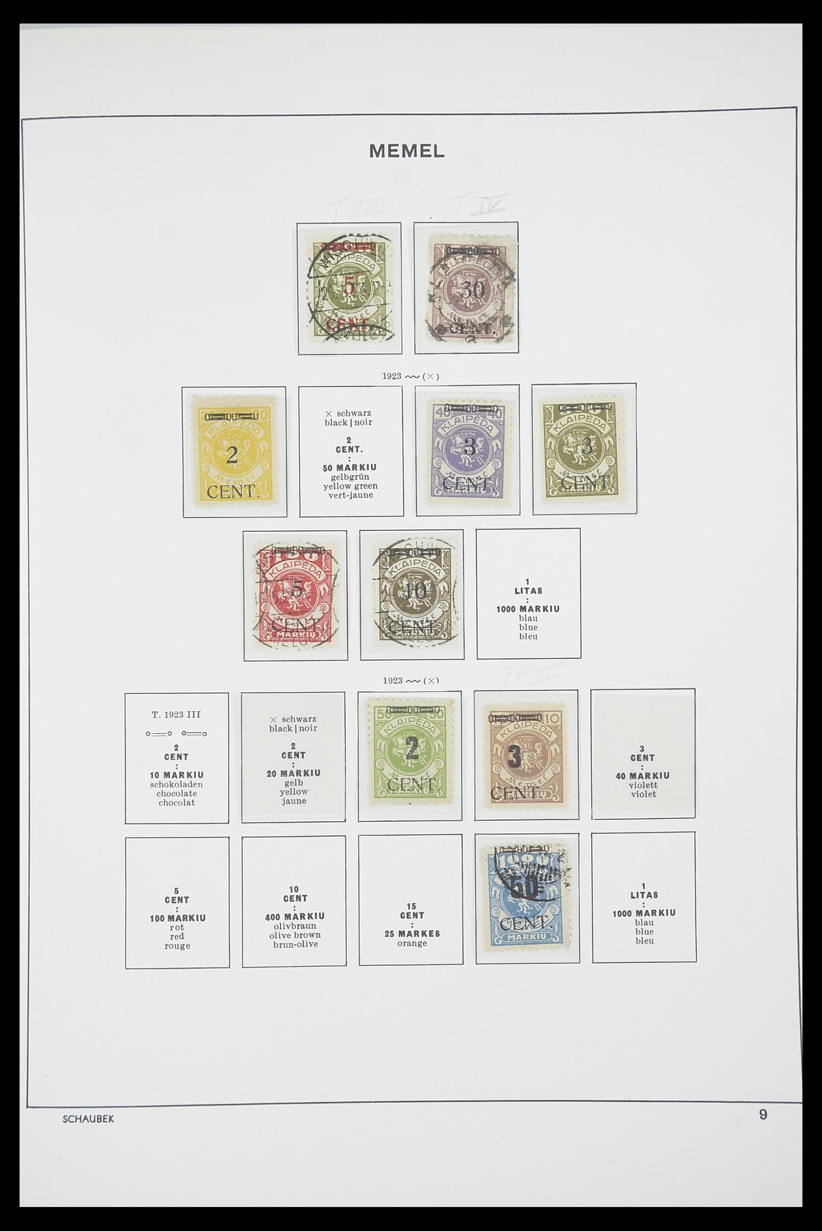 33694 105 - Postzegelverzameling 33694 Duitsland 1851-1946.