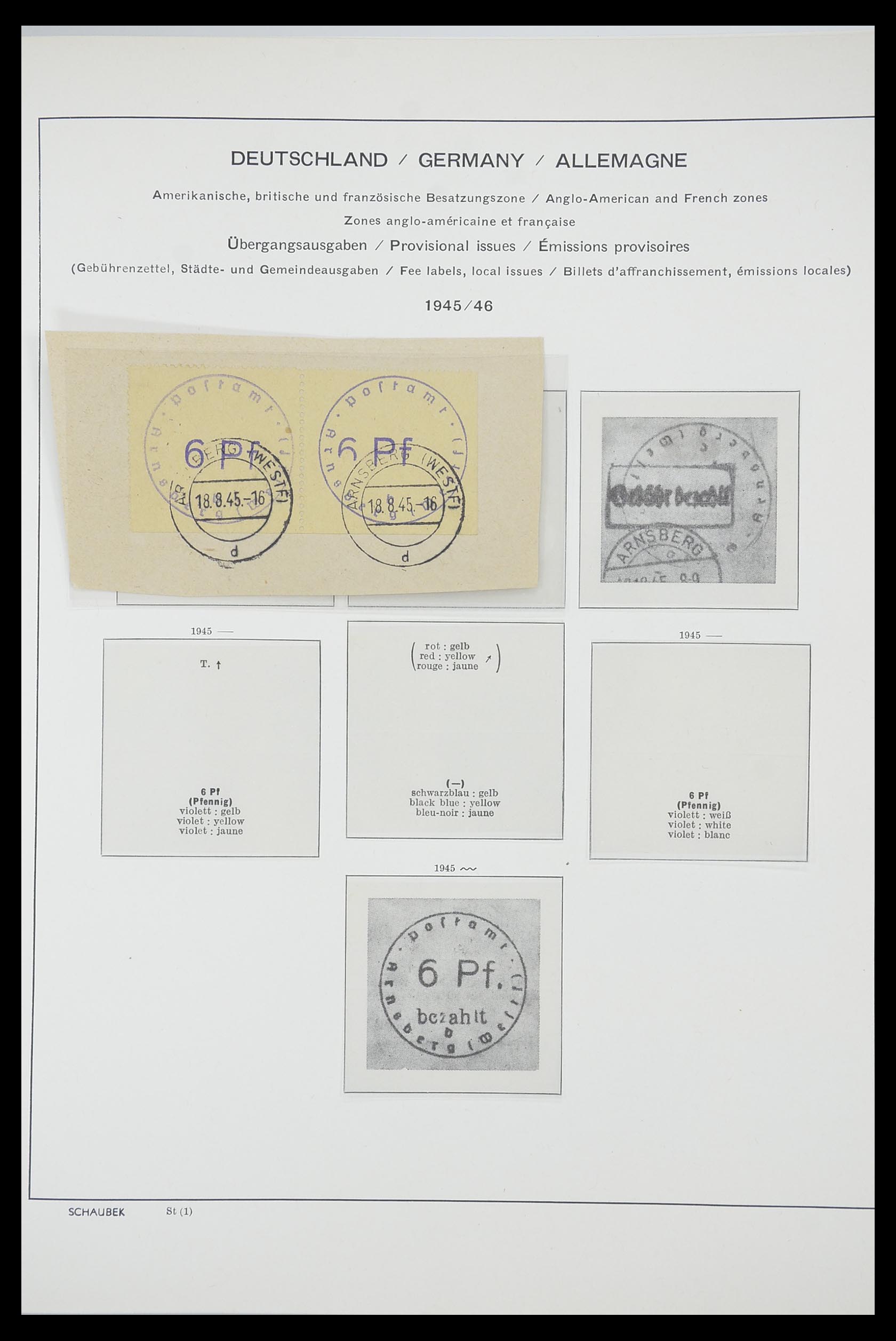 33694 111 - Postzegelverzameling 33694 Duitsland 1851-1946.