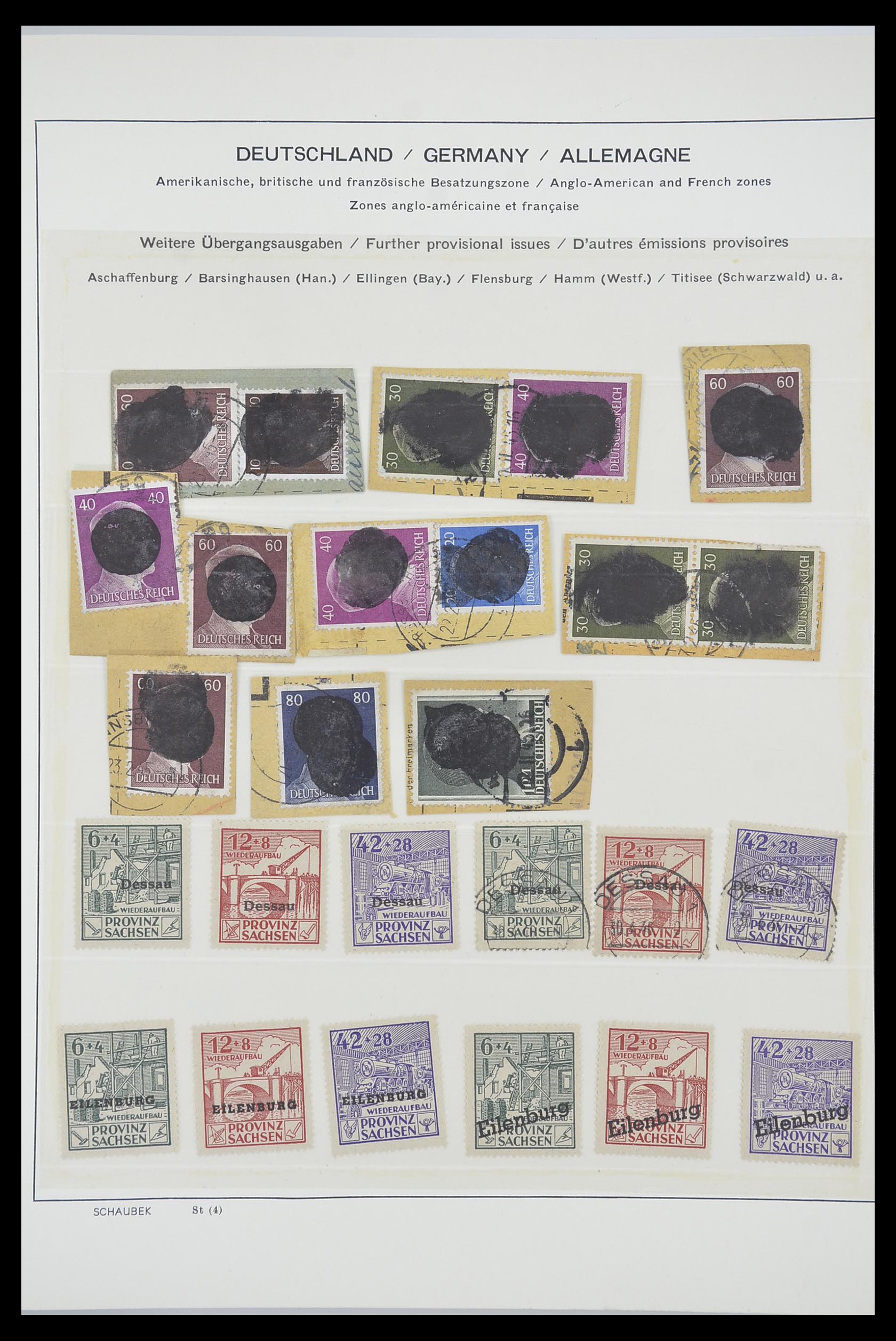 33694 112 - Postzegelverzameling 33694 Duitsland 1851-1946.