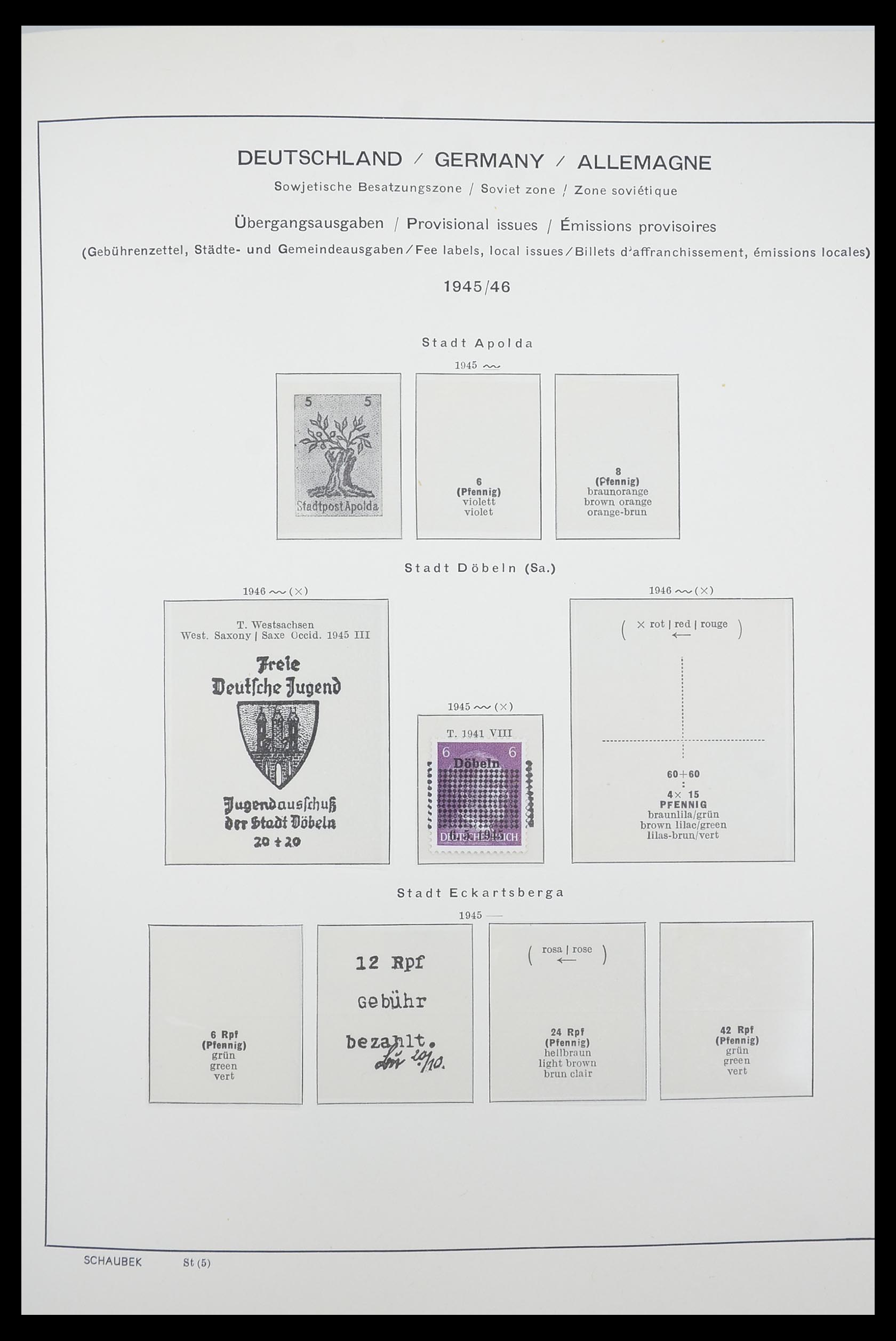33694 115 - Postzegelverzameling 33694 Duitsland 1851-1946.