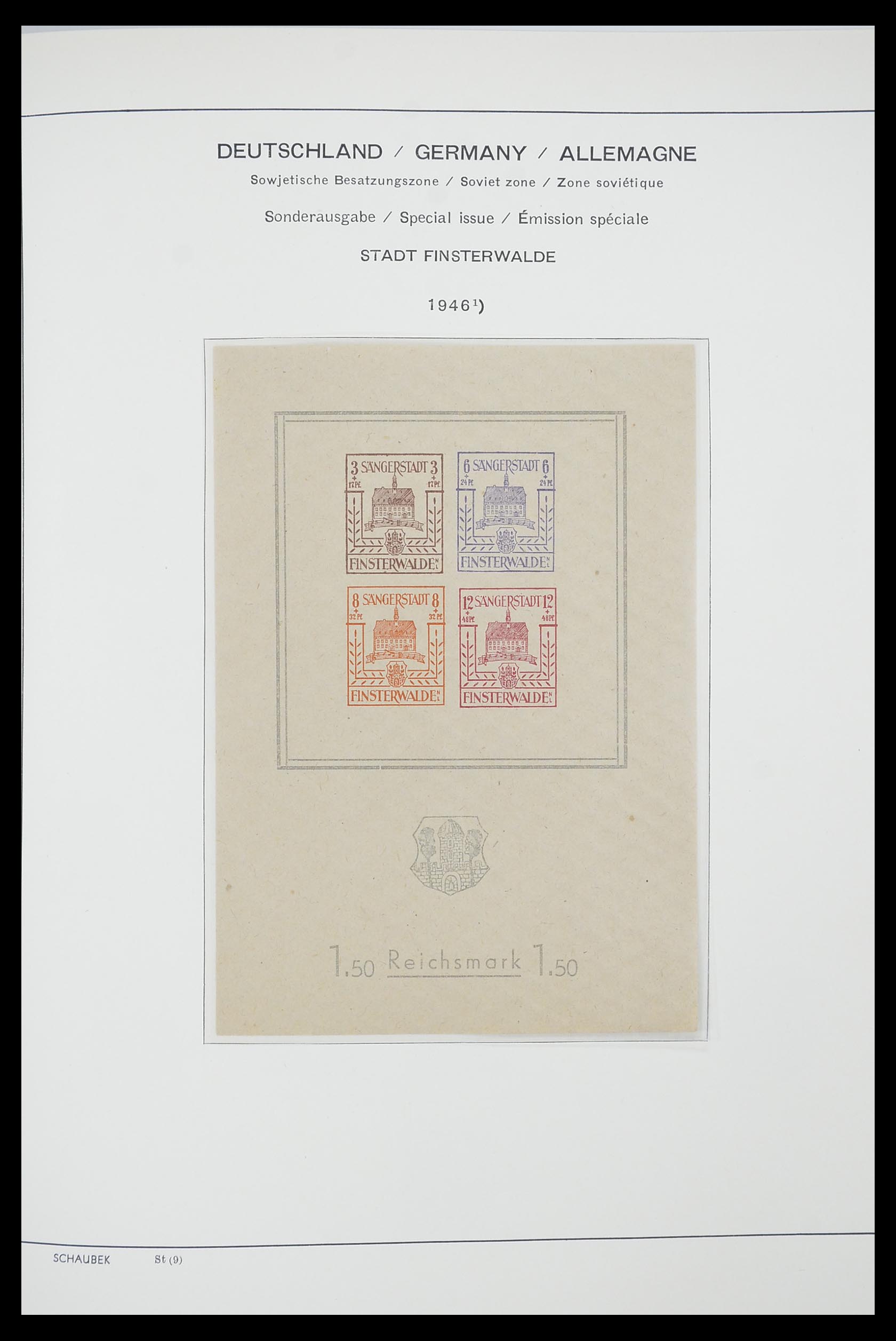 33694 119 - Postzegelverzameling 33694 Duitsland 1851-1946.