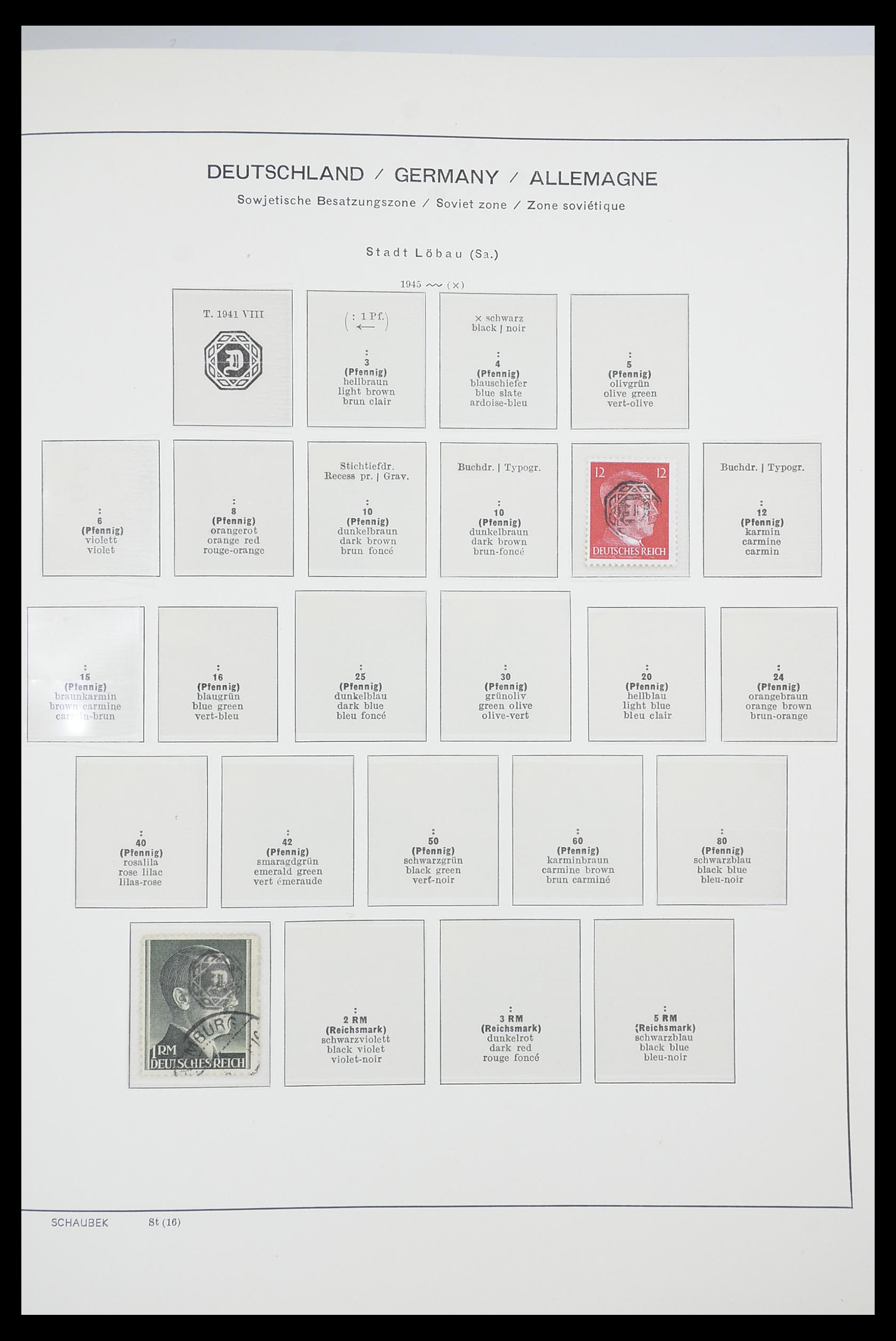 33694 124 - Postzegelverzameling 33694 Duitsland 1851-1946.