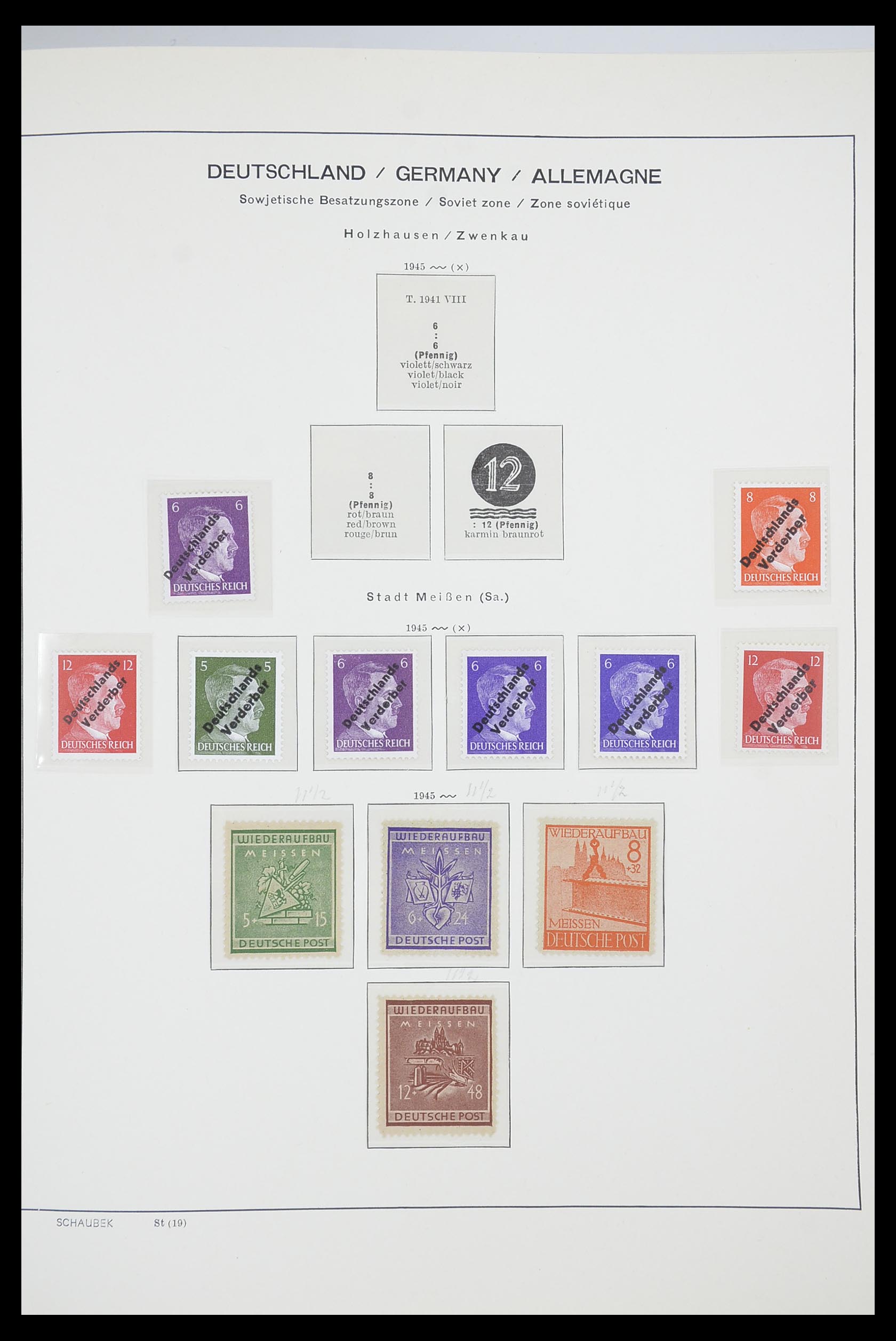 33694 126 - Postzegelverzameling 33694 Duitsland 1851-1946.
