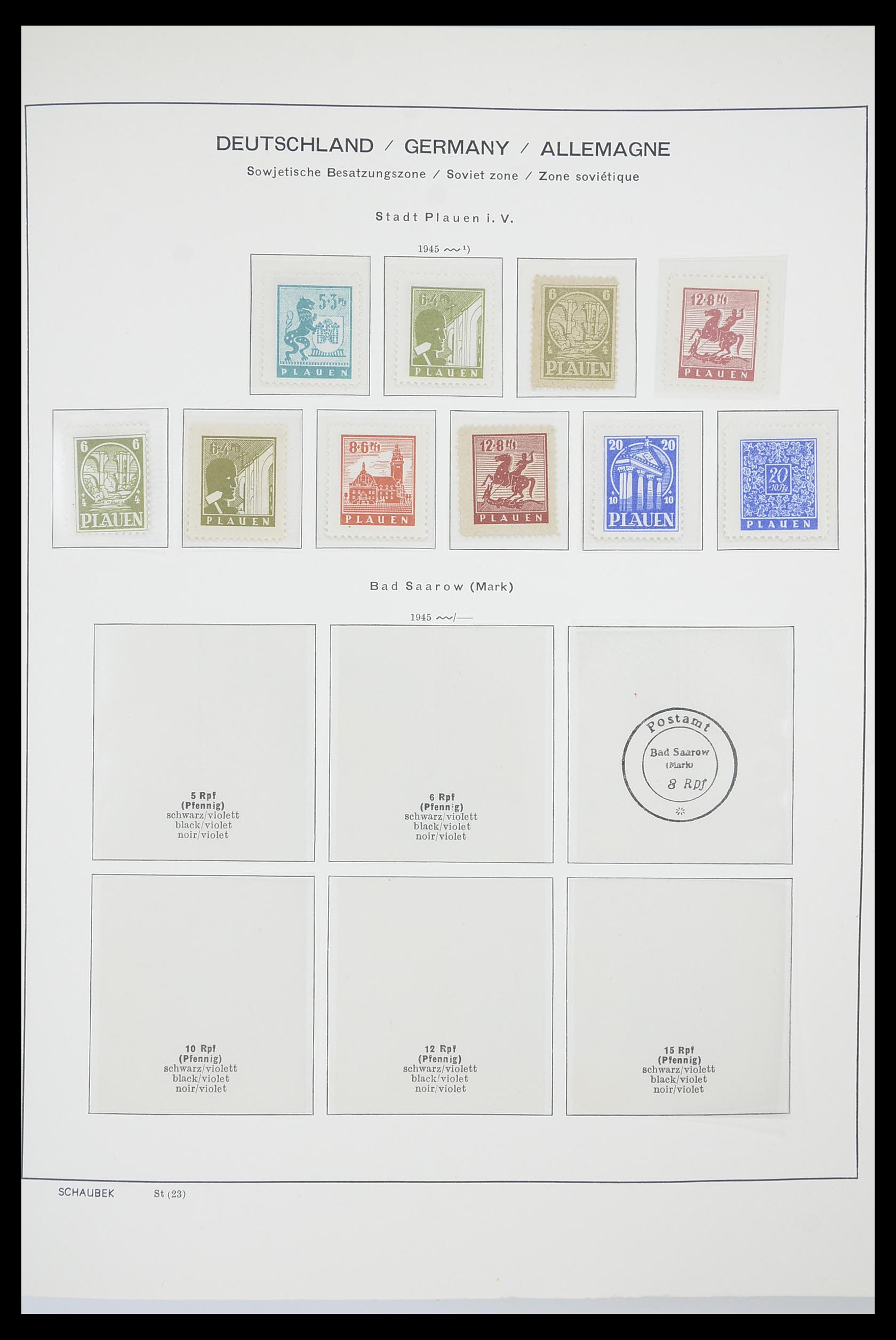 33694 130 - Postzegelverzameling 33694 Duitsland 1851-1946.