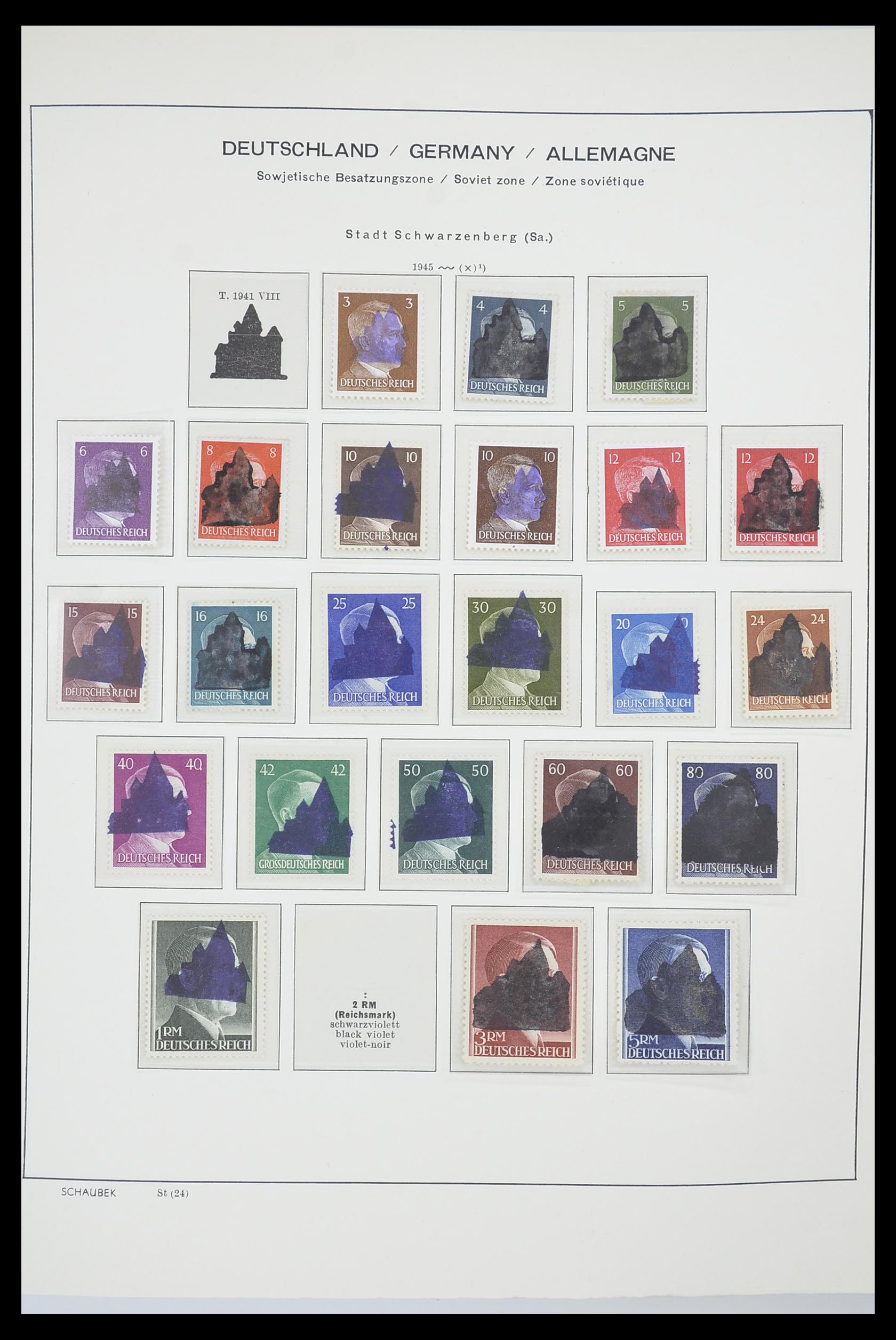 33694 131 - Postzegelverzameling 33694 Duitsland 1851-1946.