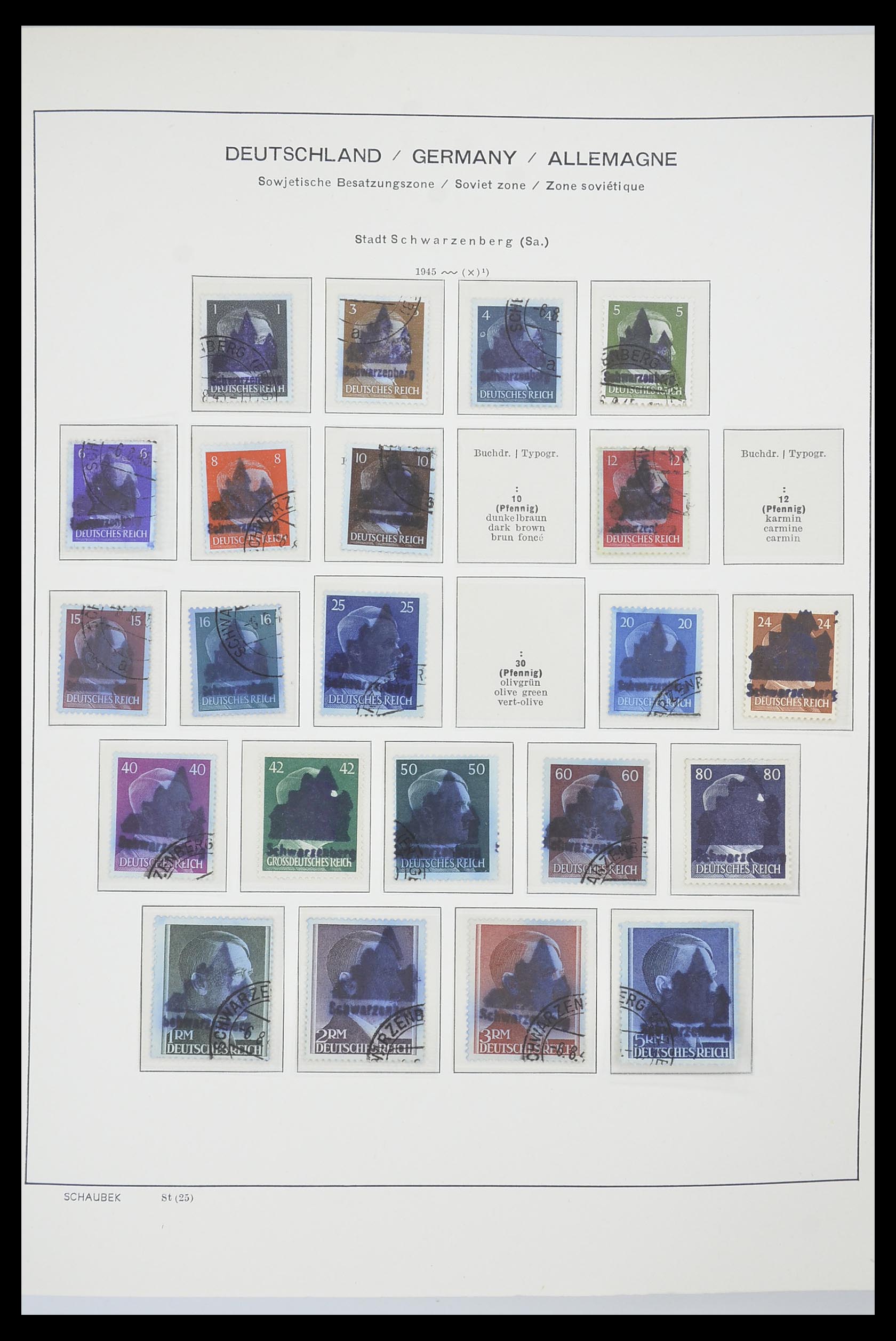 33694 132 - Postzegelverzameling 33694 Duitsland 1851-1946.