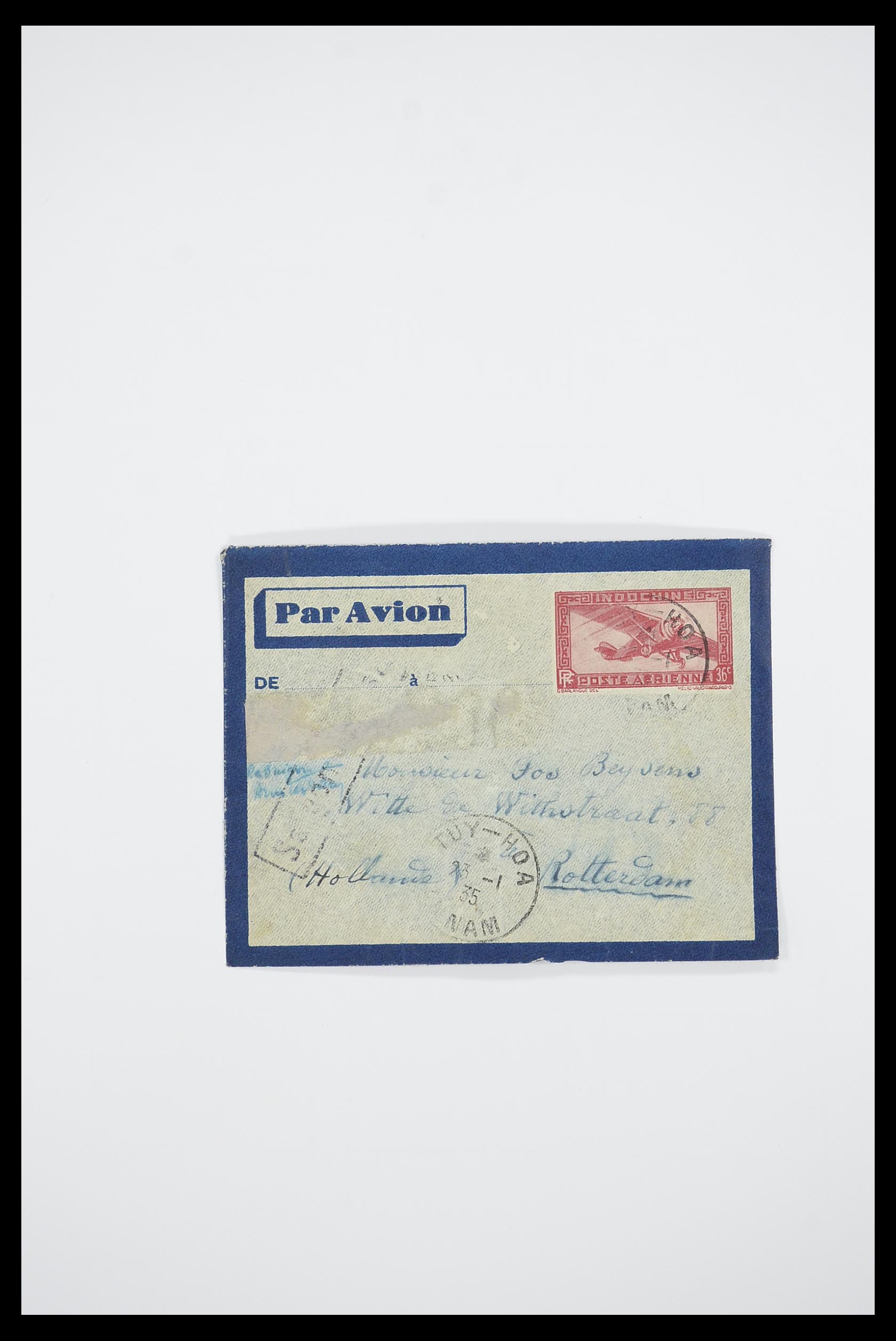 33695 016 - Postzegelverzameling 33695 Indochina 1876-1946.