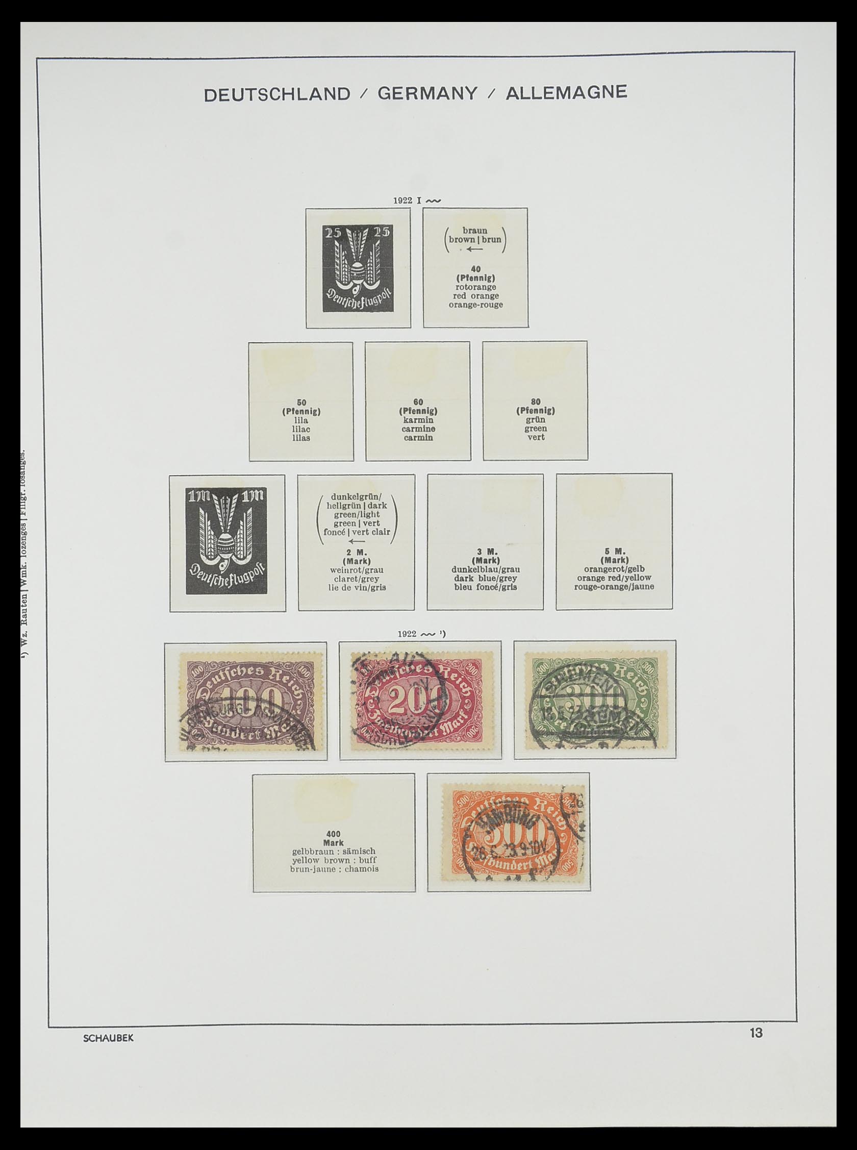 33697 013 - Stamp collection 33697 German Reich 1872-1945.