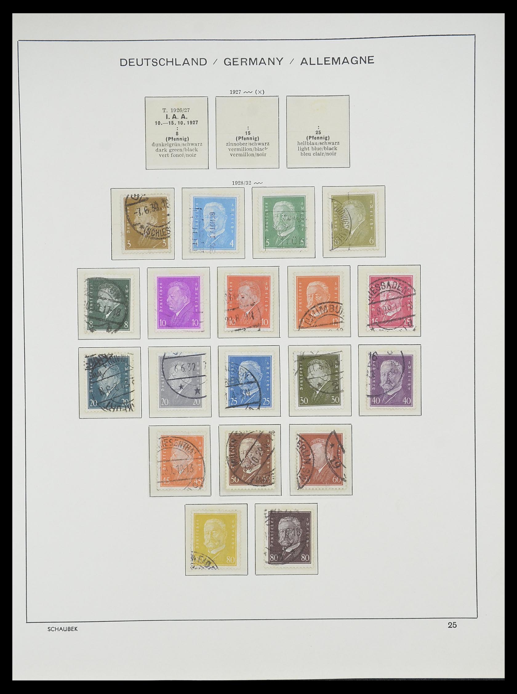 33697 025 - Stamp collection 33697 German Reich 1872-1945.