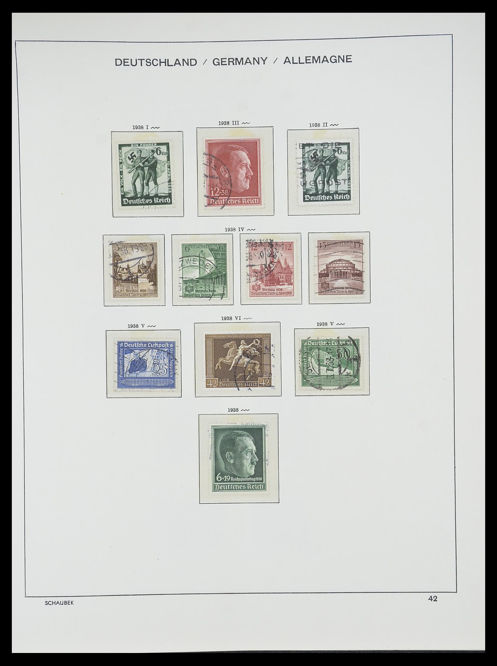 33697 040 - Postzegelverzameling 33697 Duitse Rijk 1872-1945.