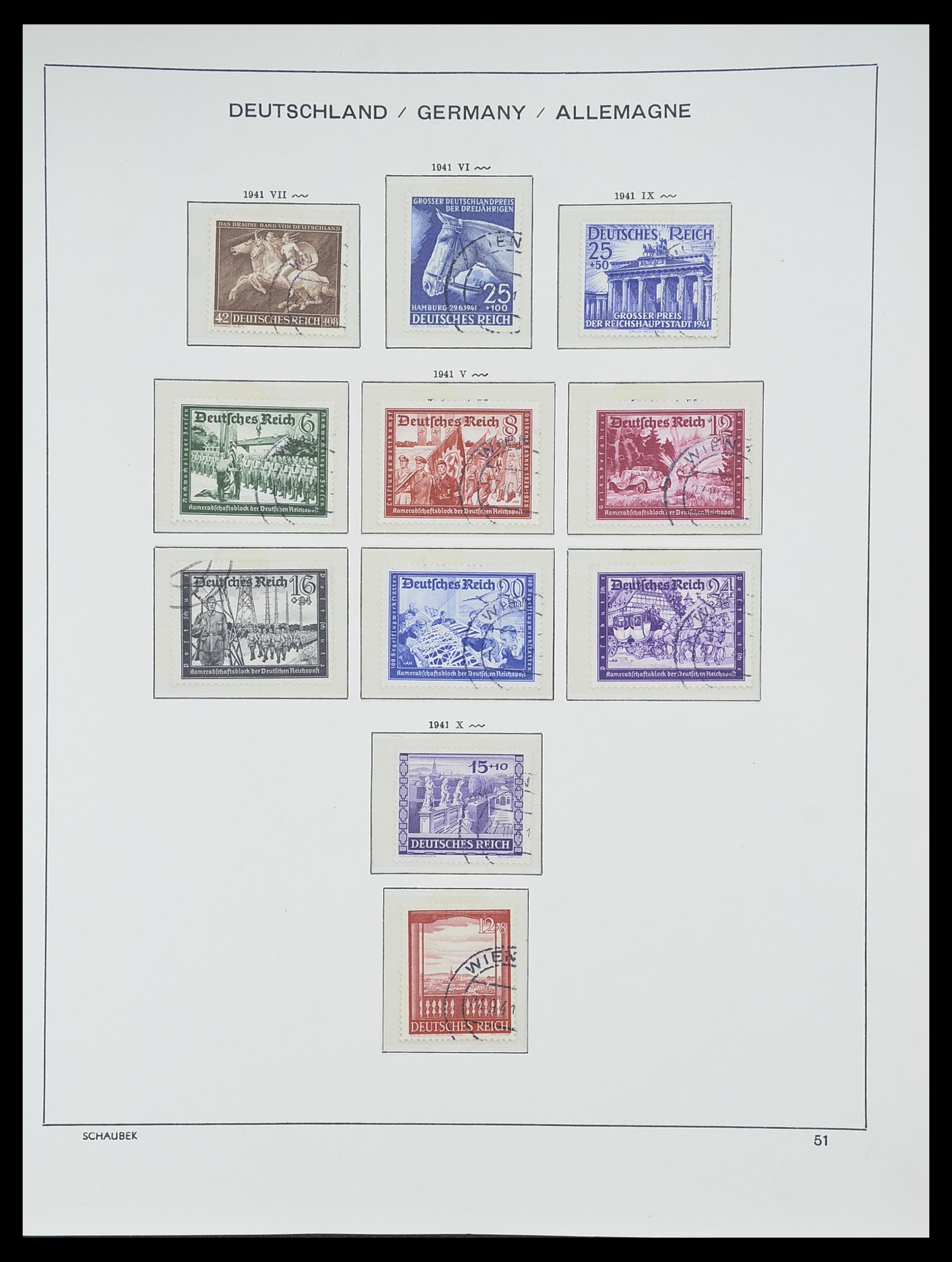 33697 049 - Postzegelverzameling 33697 Duitse Rijk 1872-1945.