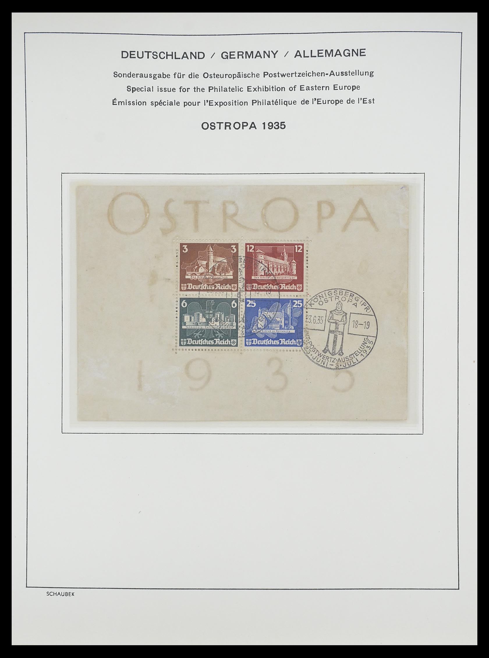 33697 059 - Postzegelverzameling 33697 Duitse Rijk 1872-1945.