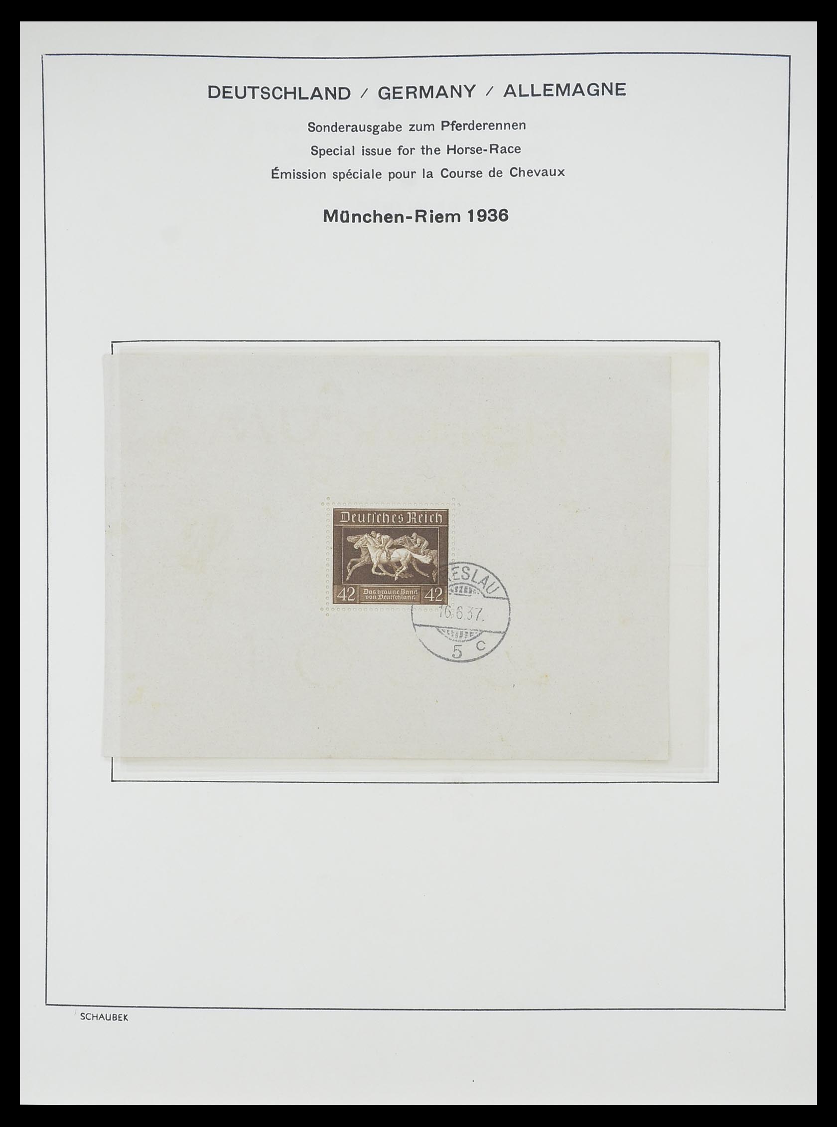 33697 060 - Stamp collection 33697 German Reich 1872-1945.