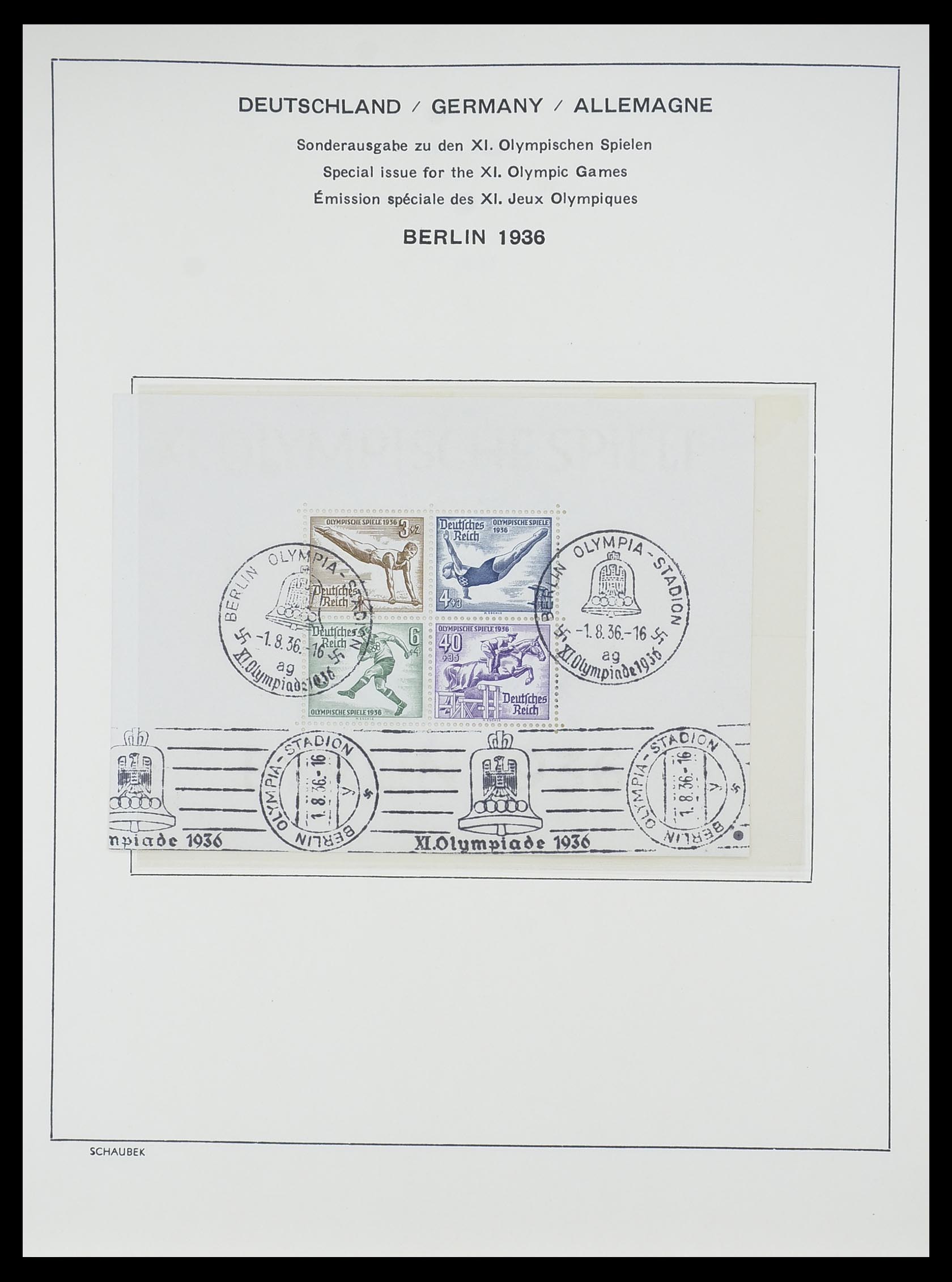 33697 062 - Postzegelverzameling 33697 Duitse Rijk 1872-1945.