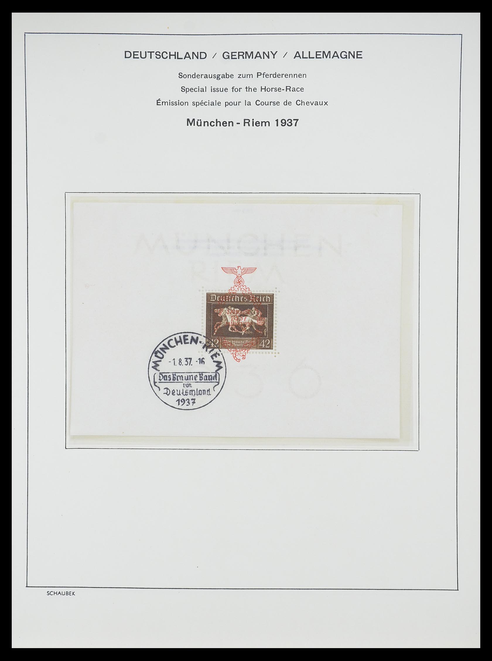 33697 066 - Postzegelverzameling 33697 Duitse Rijk 1872-1945.
