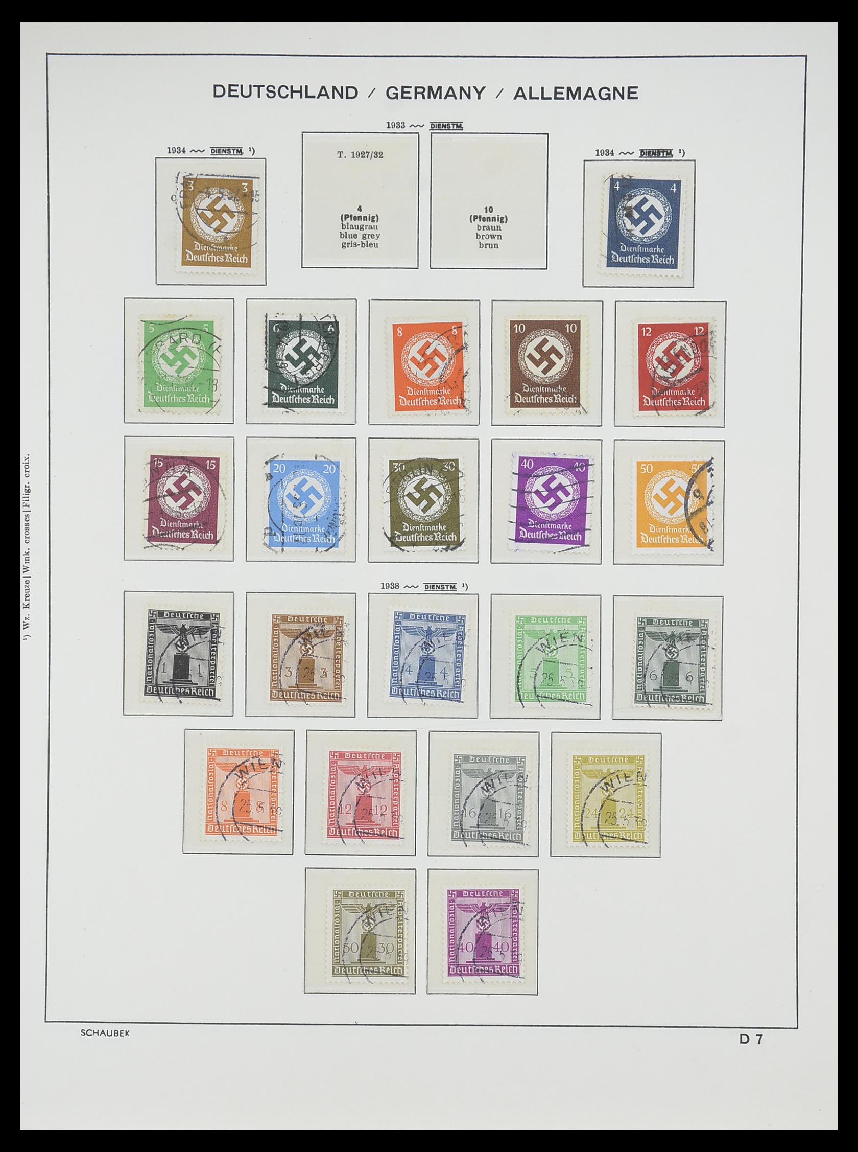 33697 075 - Stamp collection 33697 German Reich 1872-1945.