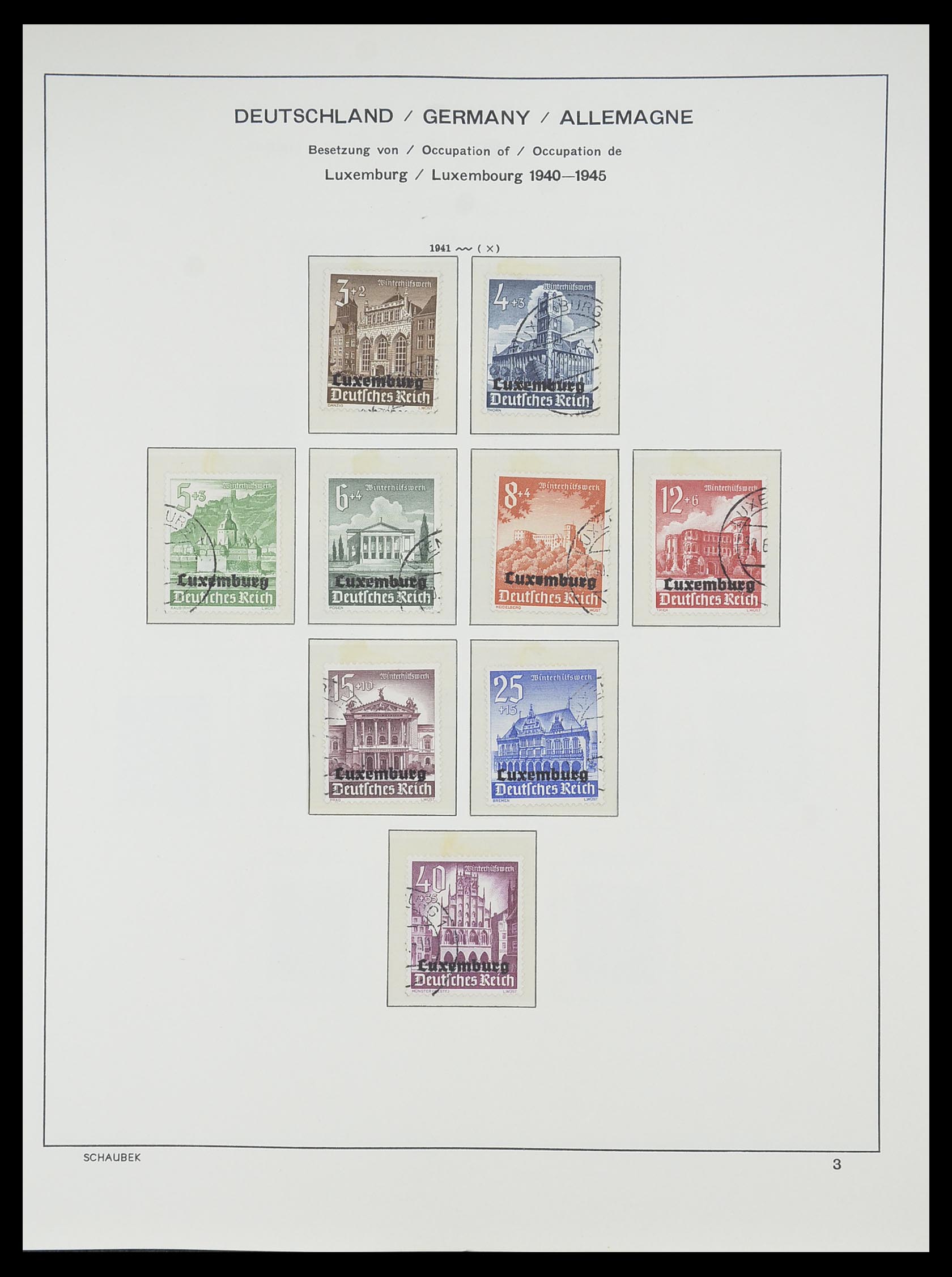 33697 082 - Postzegelverzameling 33697 Duitse Rijk 1872-1945.