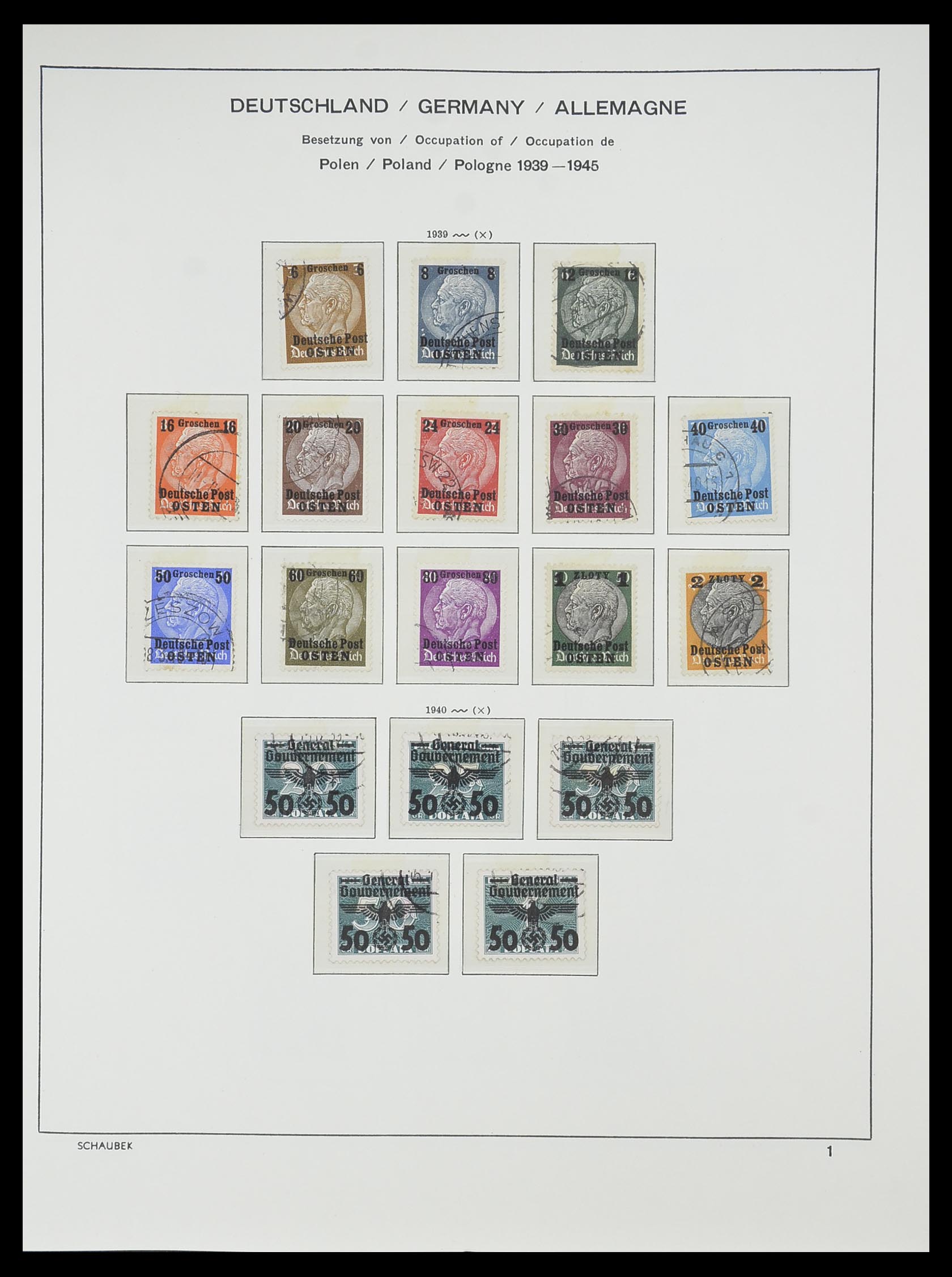 33697 084 - Postzegelverzameling 33697 Duitse Rijk 1872-1945.